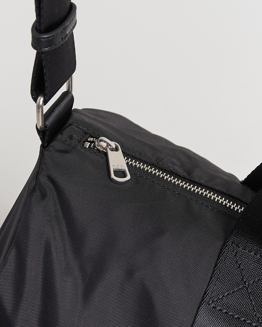 Heren | Tassen | A.P.C. | Backstage Nylon Cordura Gym Bag Black