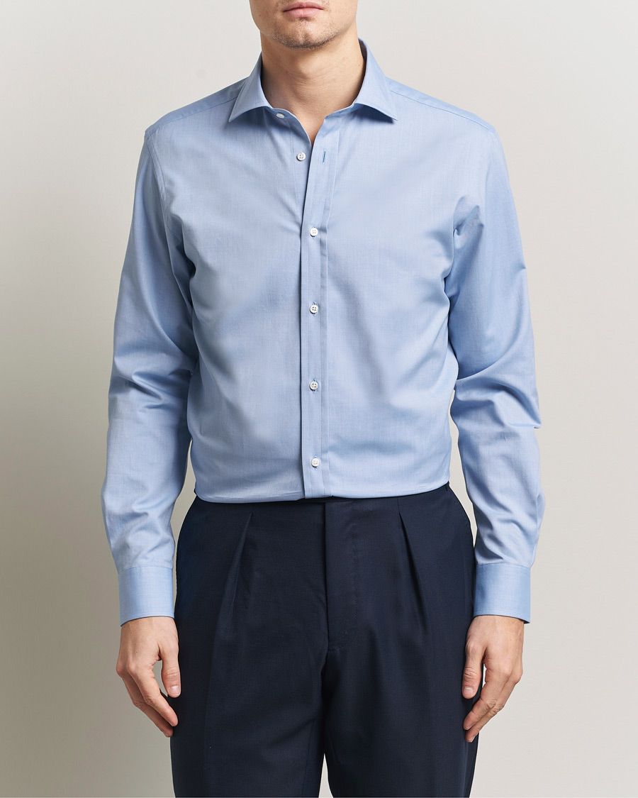 Homme | Chemises | Ralph Lauren Purple Label | Oxford Button Down Shirt Light Blue