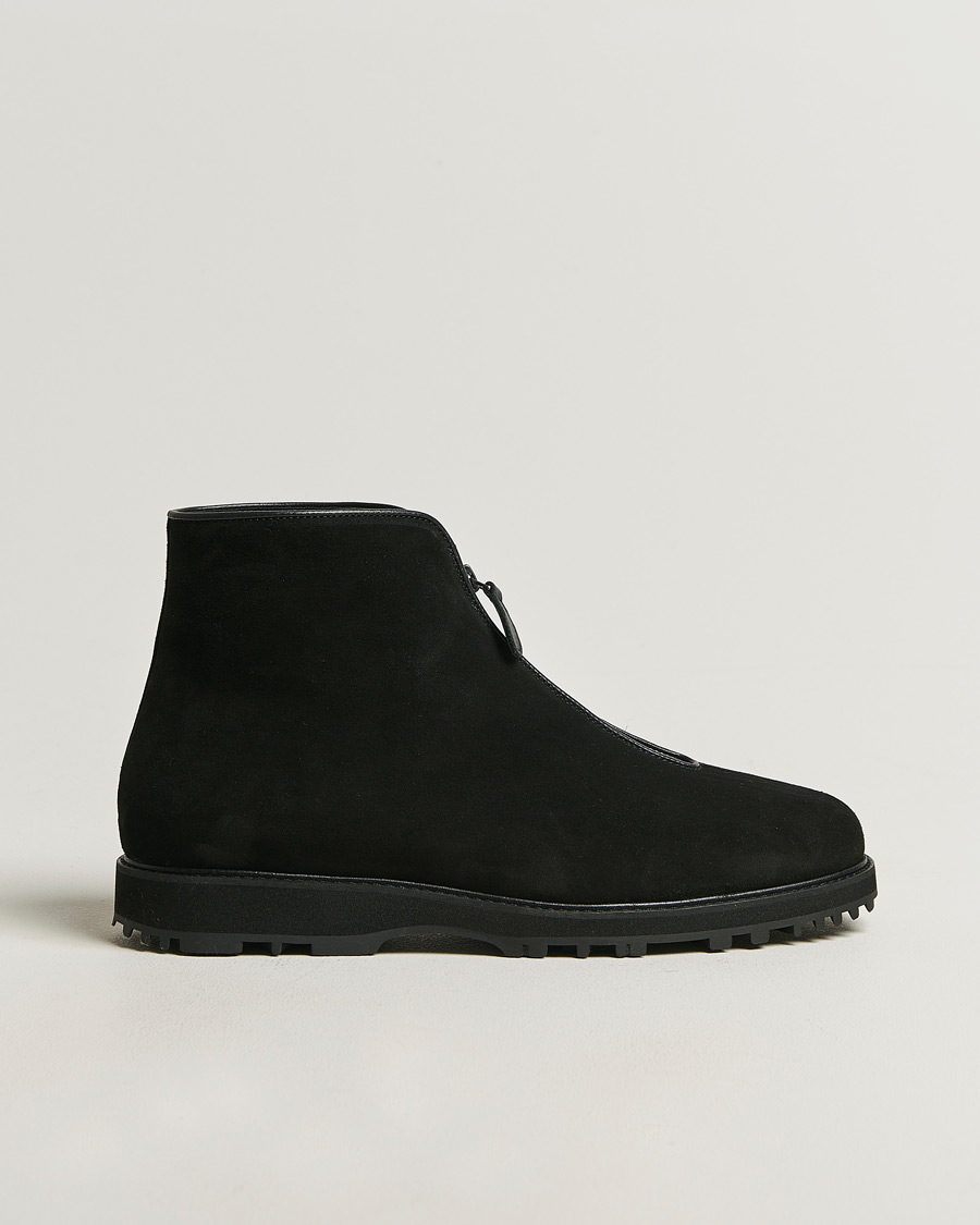 Heren | Laarzen | Myrqvist | Funäs Boot Black Suede