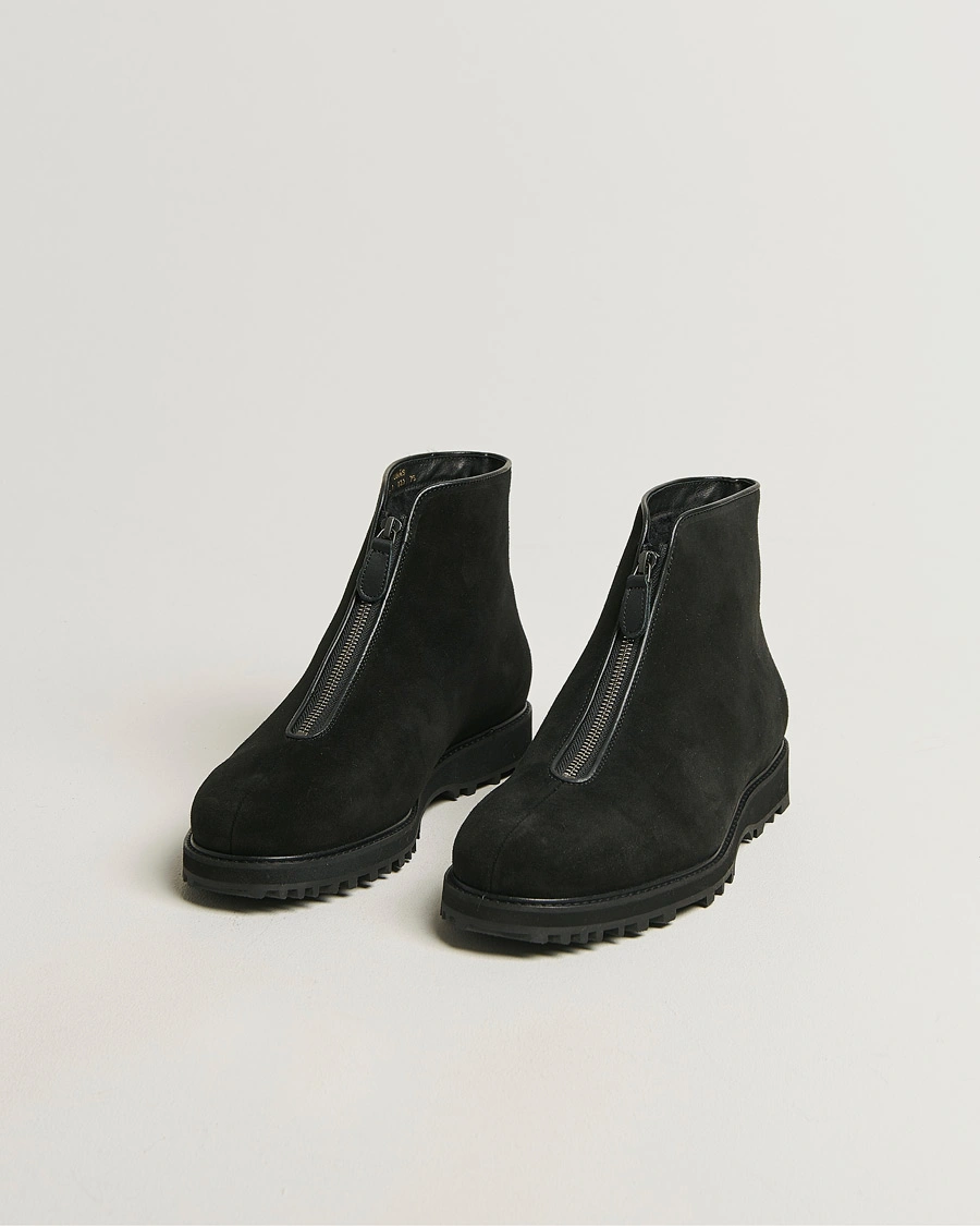 Heren | Laarzen | Myrqvist | Funäs Boot Black Suede