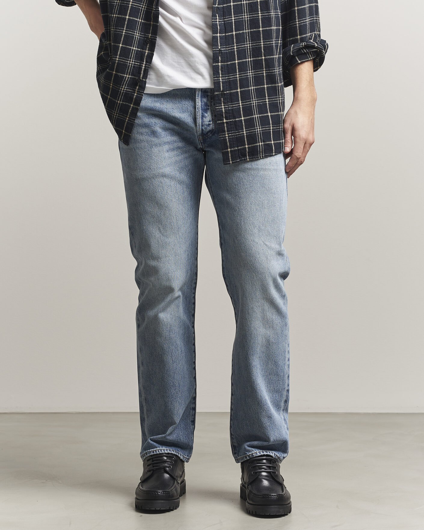 Heren | Jeans | Levi's | 501 Original Jeans Beautiful Disaster Selvage