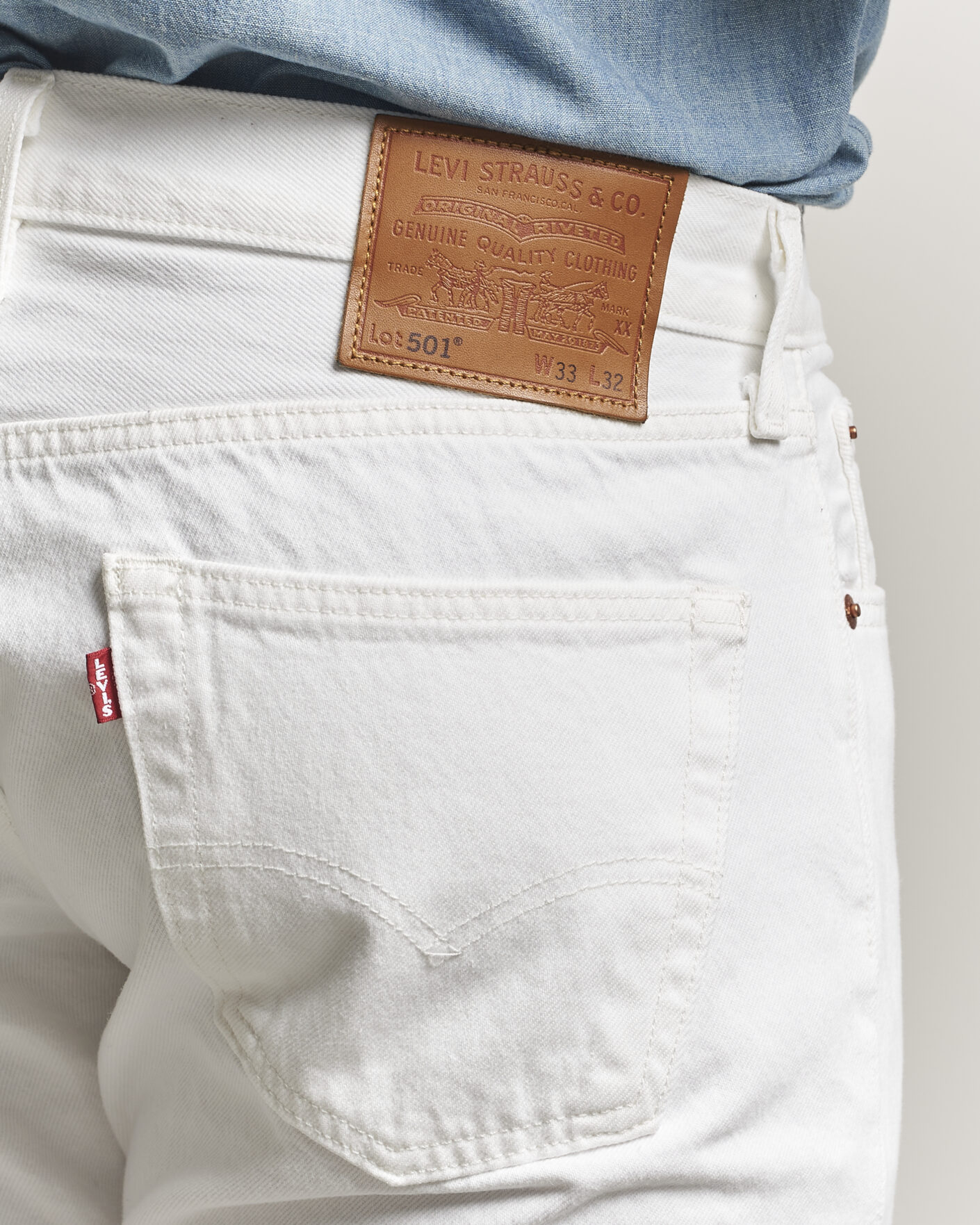 Homme | Jeans | Levi's | 501 Original Jeans Chill White