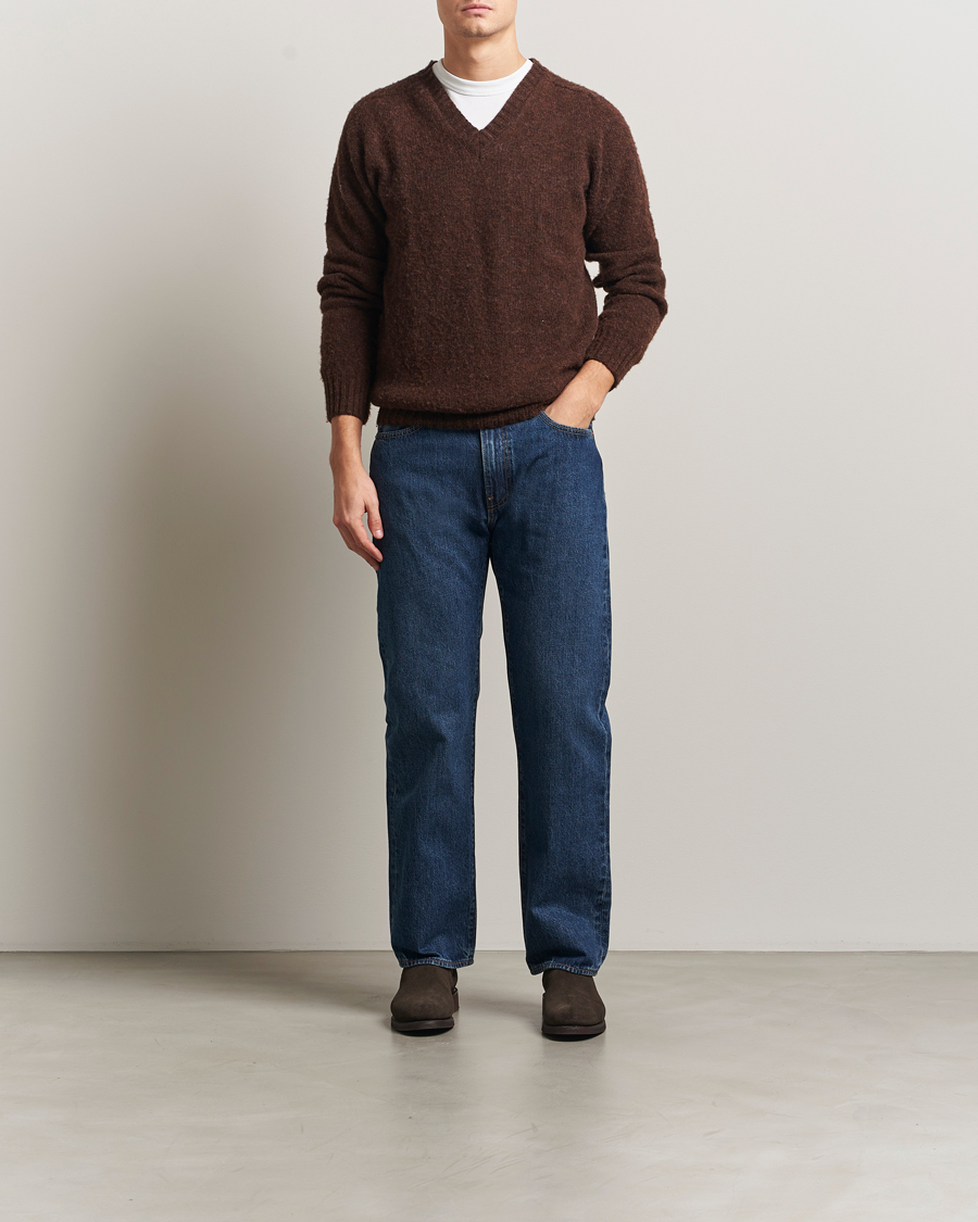 Homme | Chemises | Levi's | 555 Relaxed Straight Jeans Check The Score