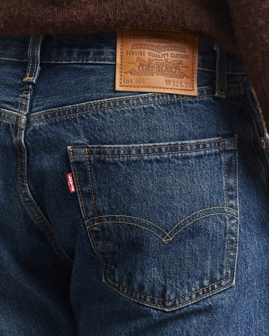 Homme | Chemises | Levi's | 555 Relaxed Straight Jeans Check The Score