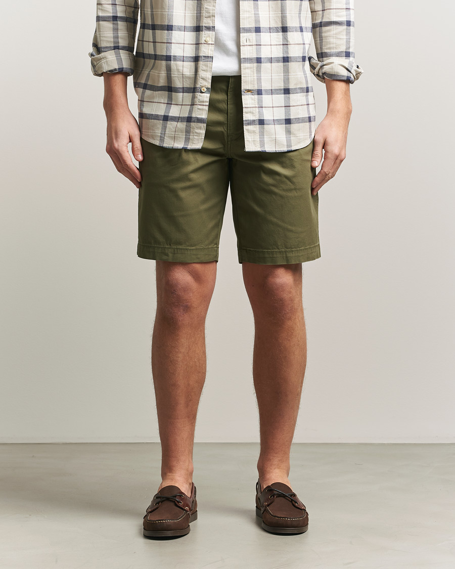 Homme | Shorts | Levi's | Garment Dyed Chino Shorts Bunker Olive