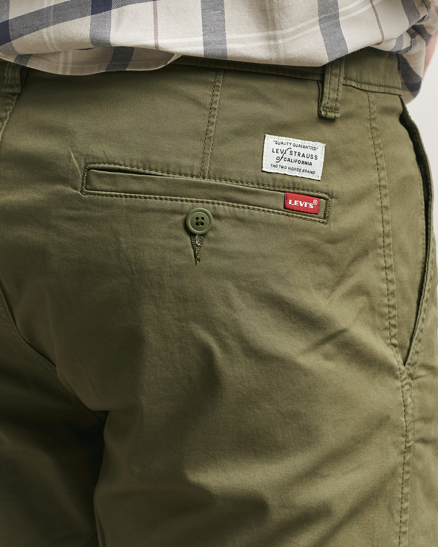 Homme | Shorts | Levi's | Garment Dyed Chino Shorts Bunker Olive