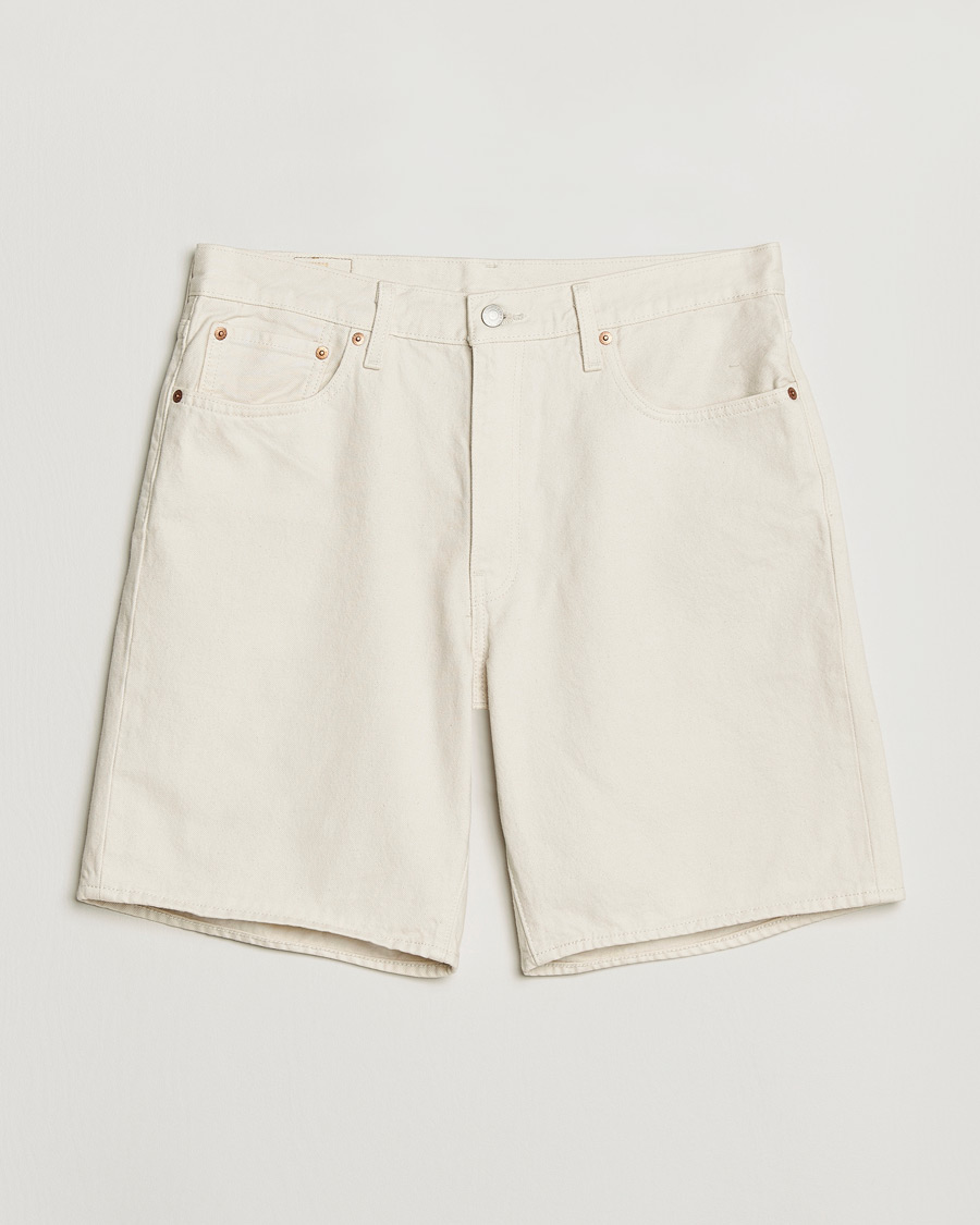 Homme | Shorts | Levi's | 468 Loose Denim Shorts Ecru Bone