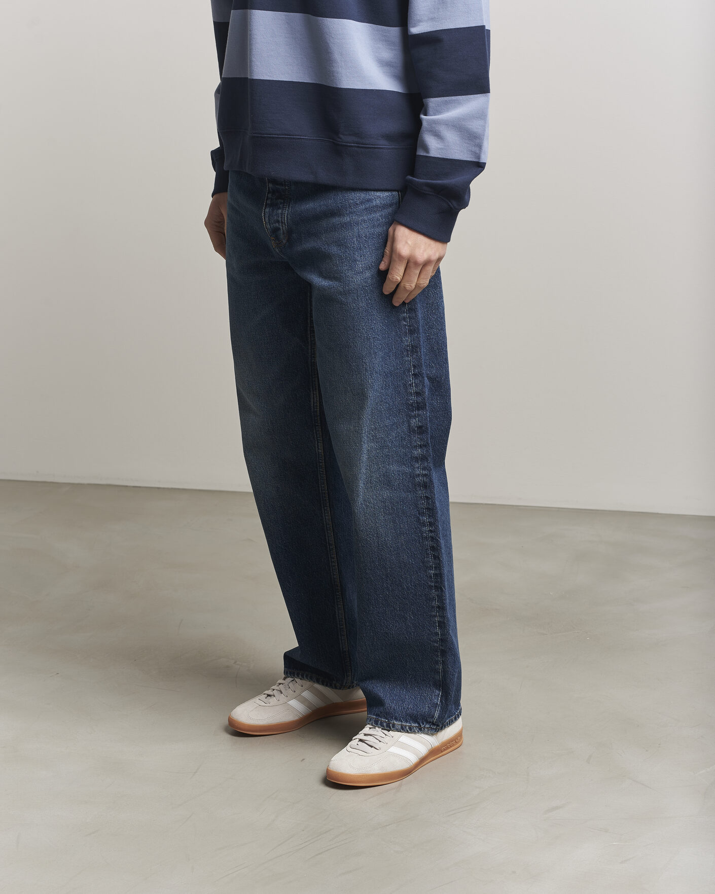 Heren | Sneakers | adidas Originals | Gazelle Indoor Sneaker Light Grey/White