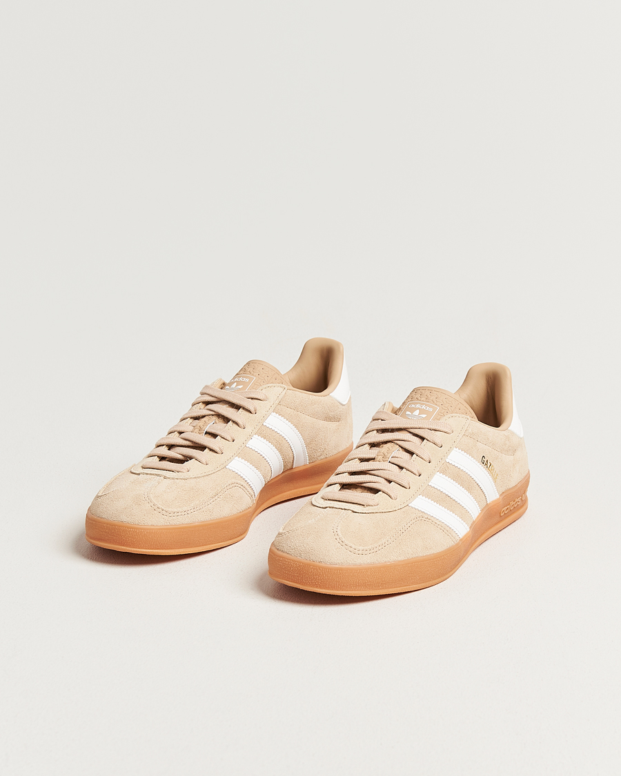 Homme | Baskets | adidas Originals | Gazelle Indoor Sneaker Beige/White