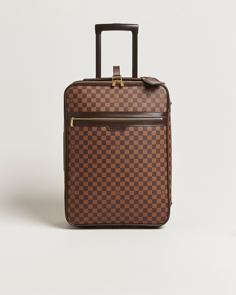 Homme | Pre-Owned & Vintage Bags | Louis Vuitton Pre-Owned | Pegase Trolley Case 50 Damier Ebene