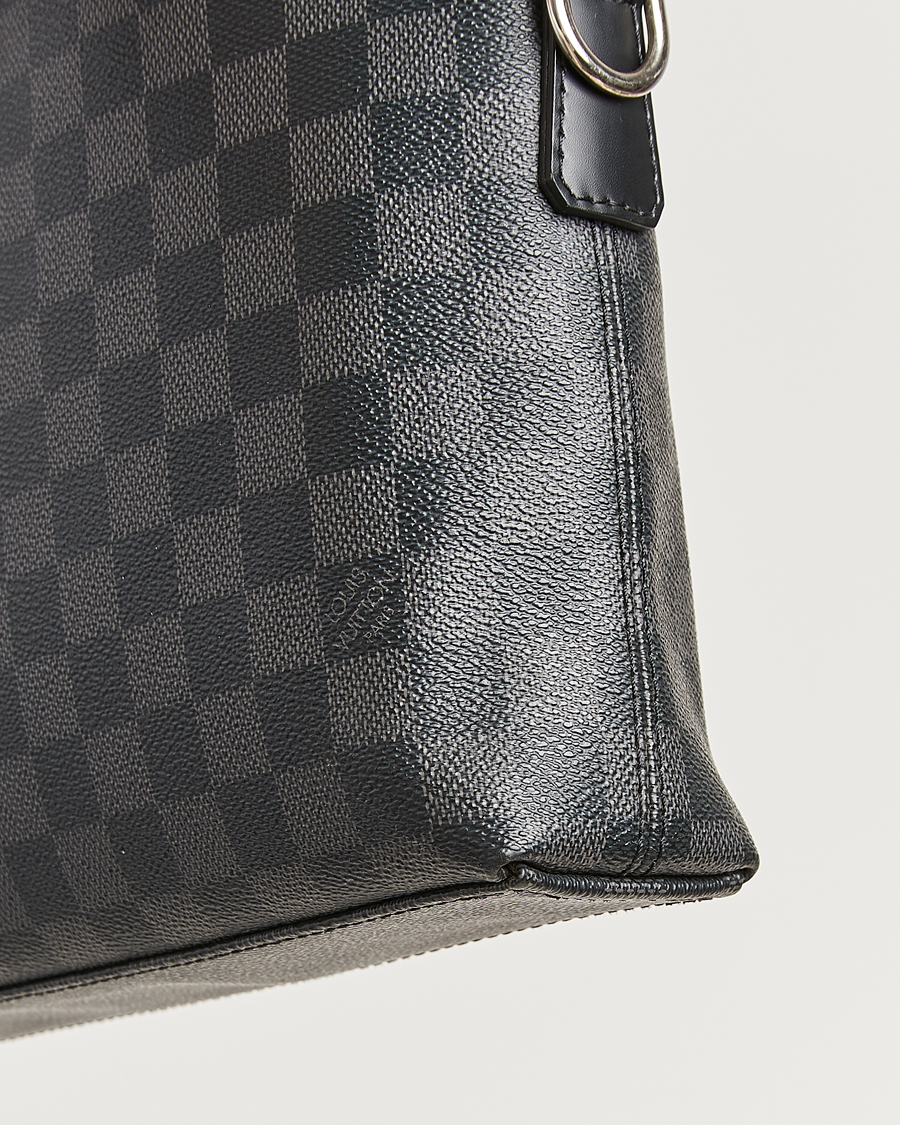 Homme | Pre-Owned & Vintage Bags | Louis Vuitton Pre-Owned | Porte Documents Jour Damier Graphite