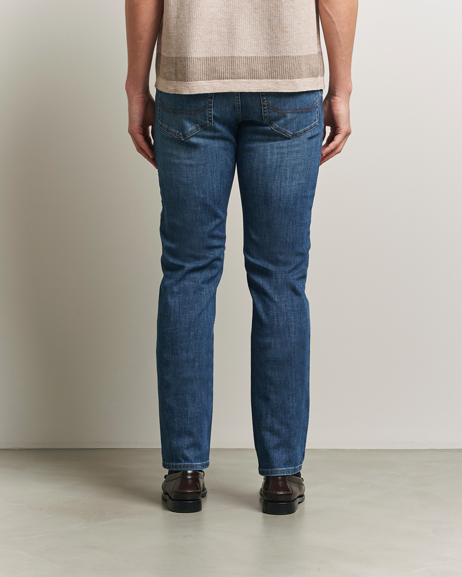 Homme | Jeans | Brioni | 5-Pocket Denim  Medium Blue Wash