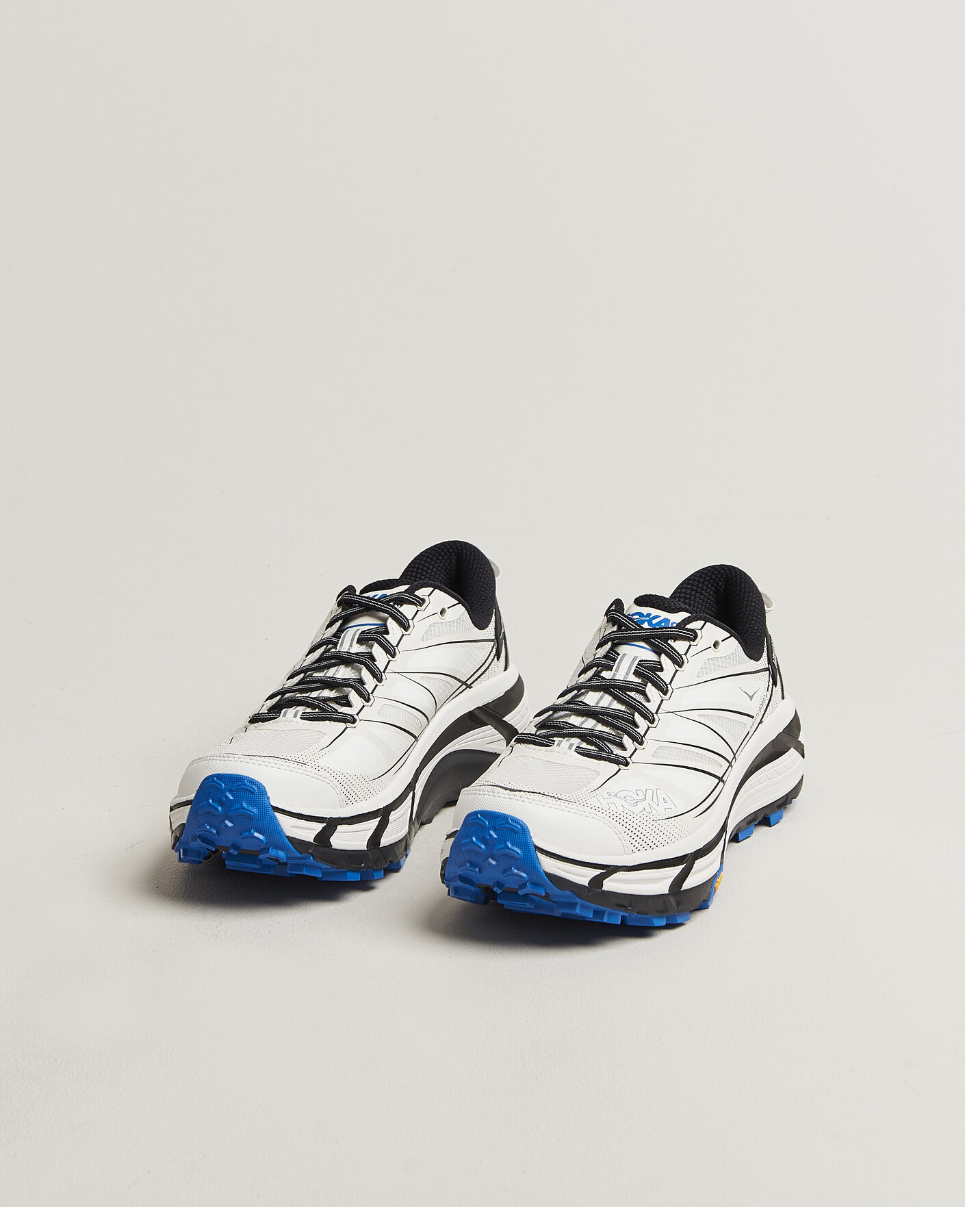 Heren | | Hoka One | Hoka Mafate Speed 2 White/Cobalt Blue