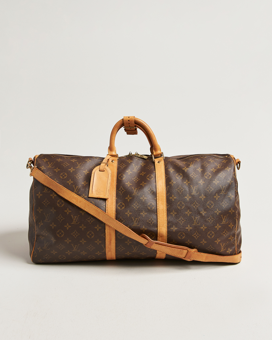 Heren | Pre-Owned & Vintage Bags | Louis Vuitton Pre-Owned | Keepall Bandouliére 55 Monogram
