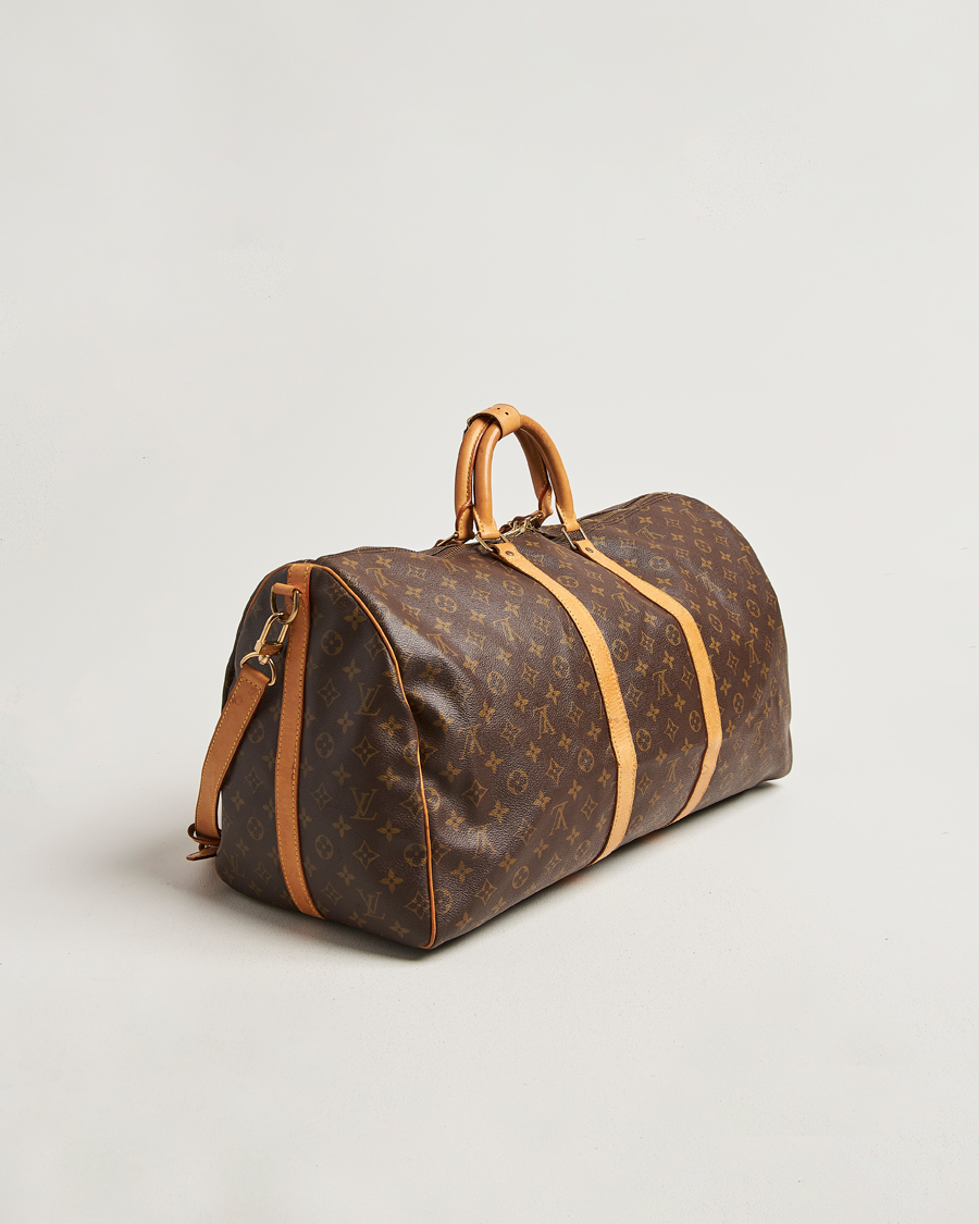 Heren | Pre-Owned & Vintage Bags | Louis Vuitton Pre-Owned | Keepall Bandouliére 55 Monogram