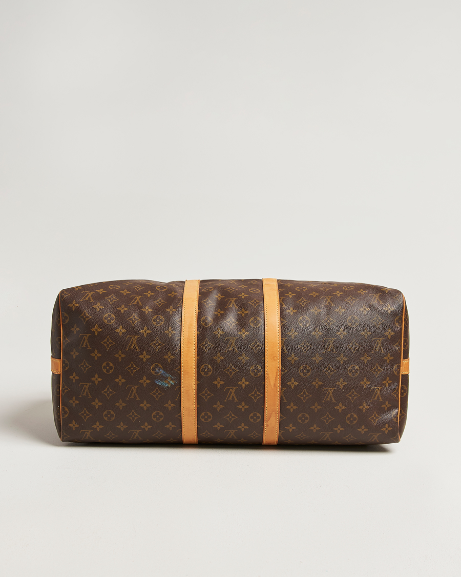 Heren | Pre-Owned & Vintage Bags | Louis Vuitton Pre-Owned | Keepall Bandouliére 55 Monogram