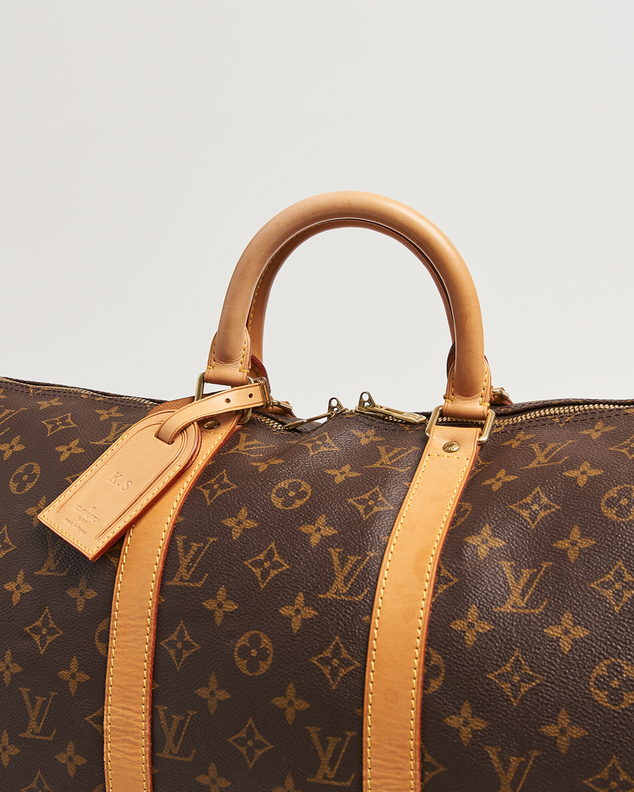 Heren | Pre-Owned & Vintage Bags | Louis Vuitton Pre-Owned | Keepall Bandouliére 50 Monogram