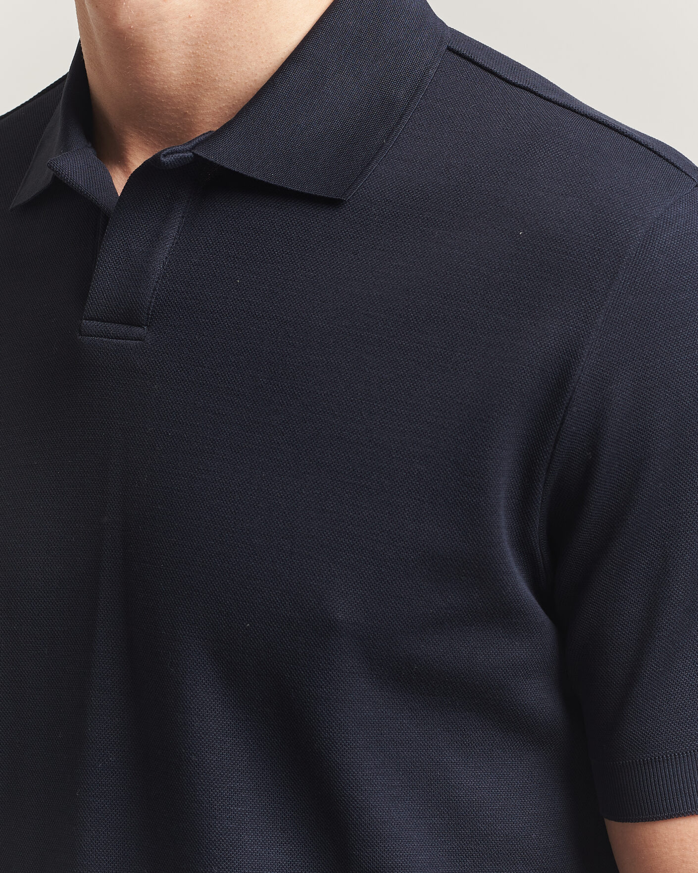 Heren | Polo's | Altea | Jersey Piquet Polo Navy