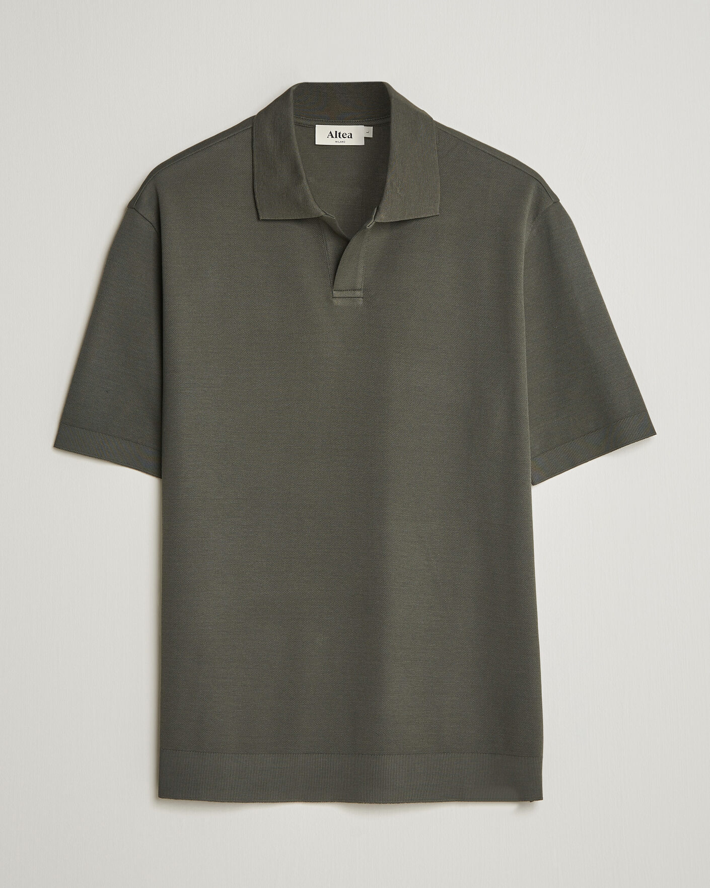 Homme | Polos | Altea | Jersey Piquet Polo Dark Green