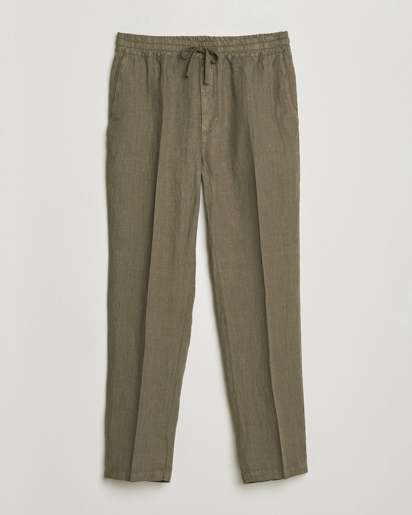 Heren | Broeken | Altea | Linen Pants Military