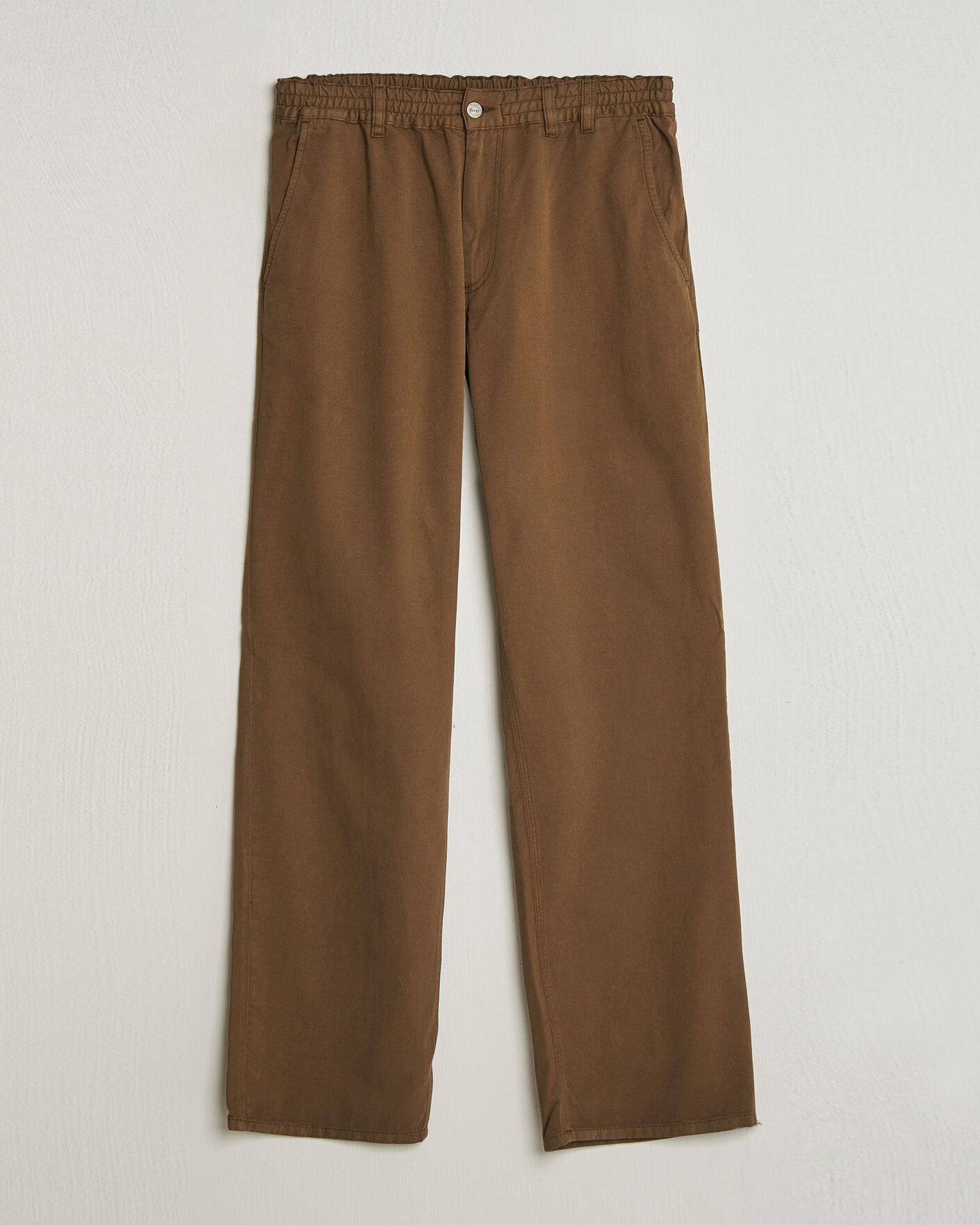 Heren | Broeken | Forét | Clay Light Pants Algae Green