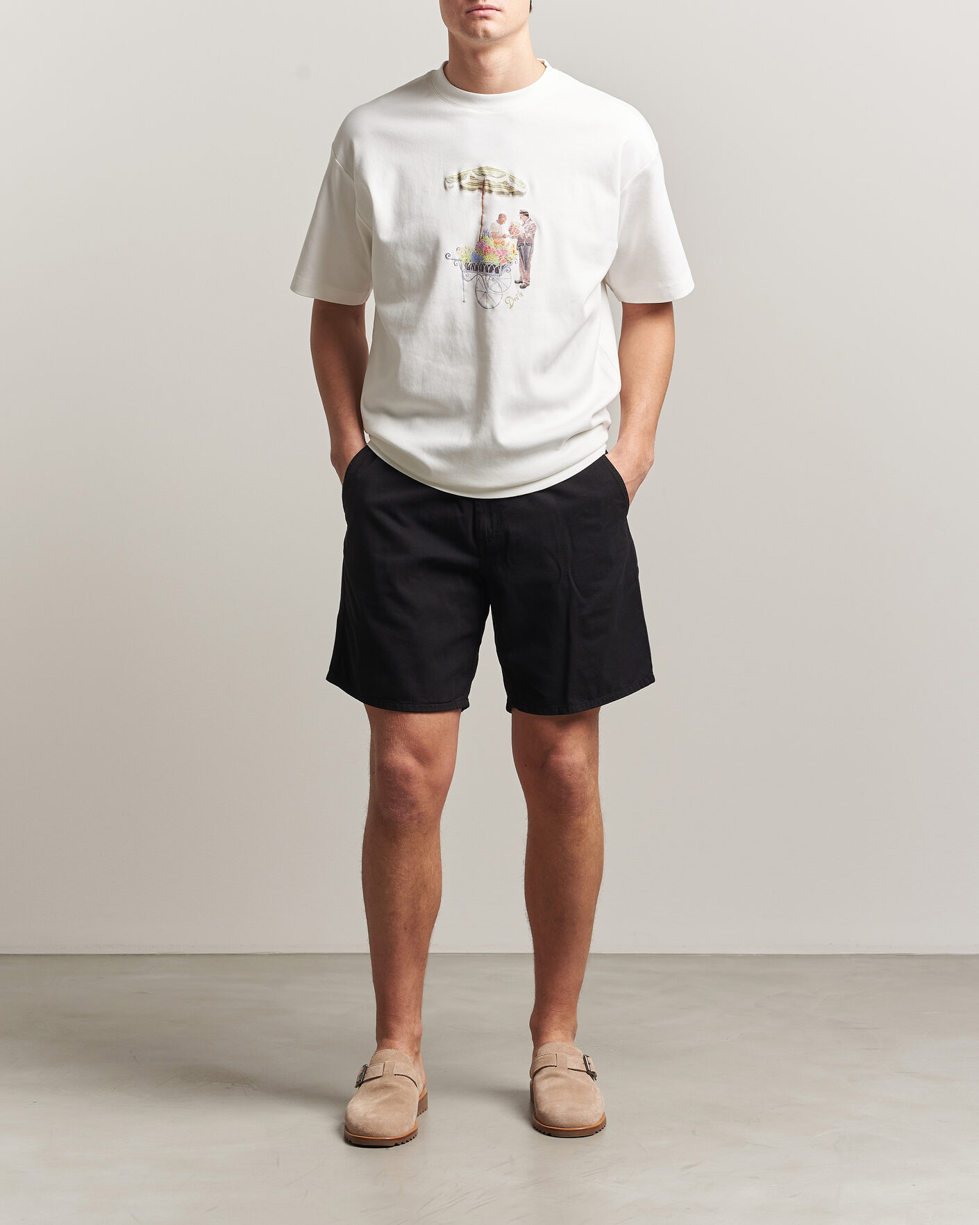 Homme | Shorts | Forét | Clay Light Shorts Black