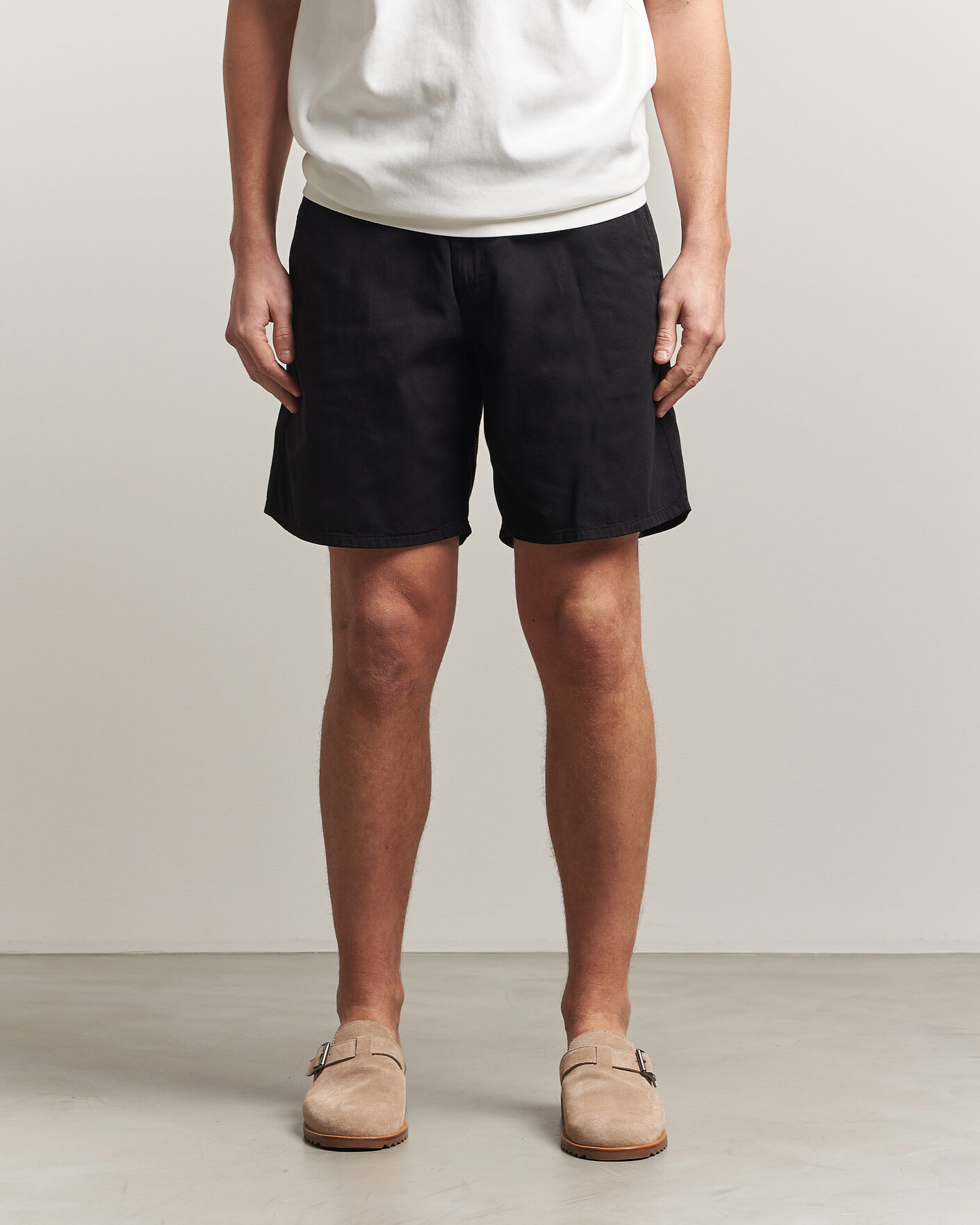 Homme | Shorts | Forét | Clay Light Shorts Black