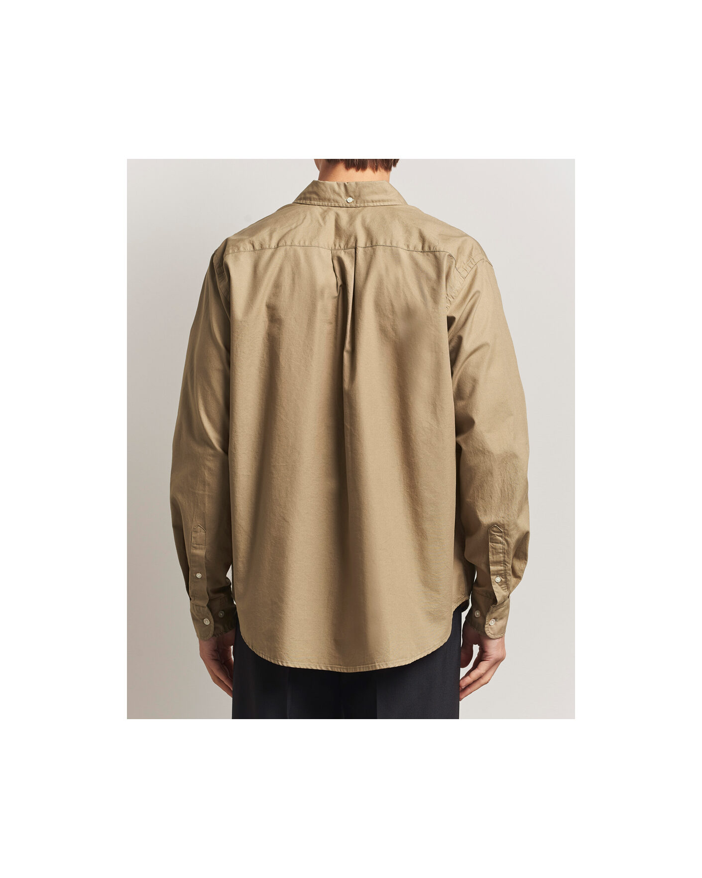 Homme | Chemises | Forét | Flag Regular Fit Oxford Shirt Khaki