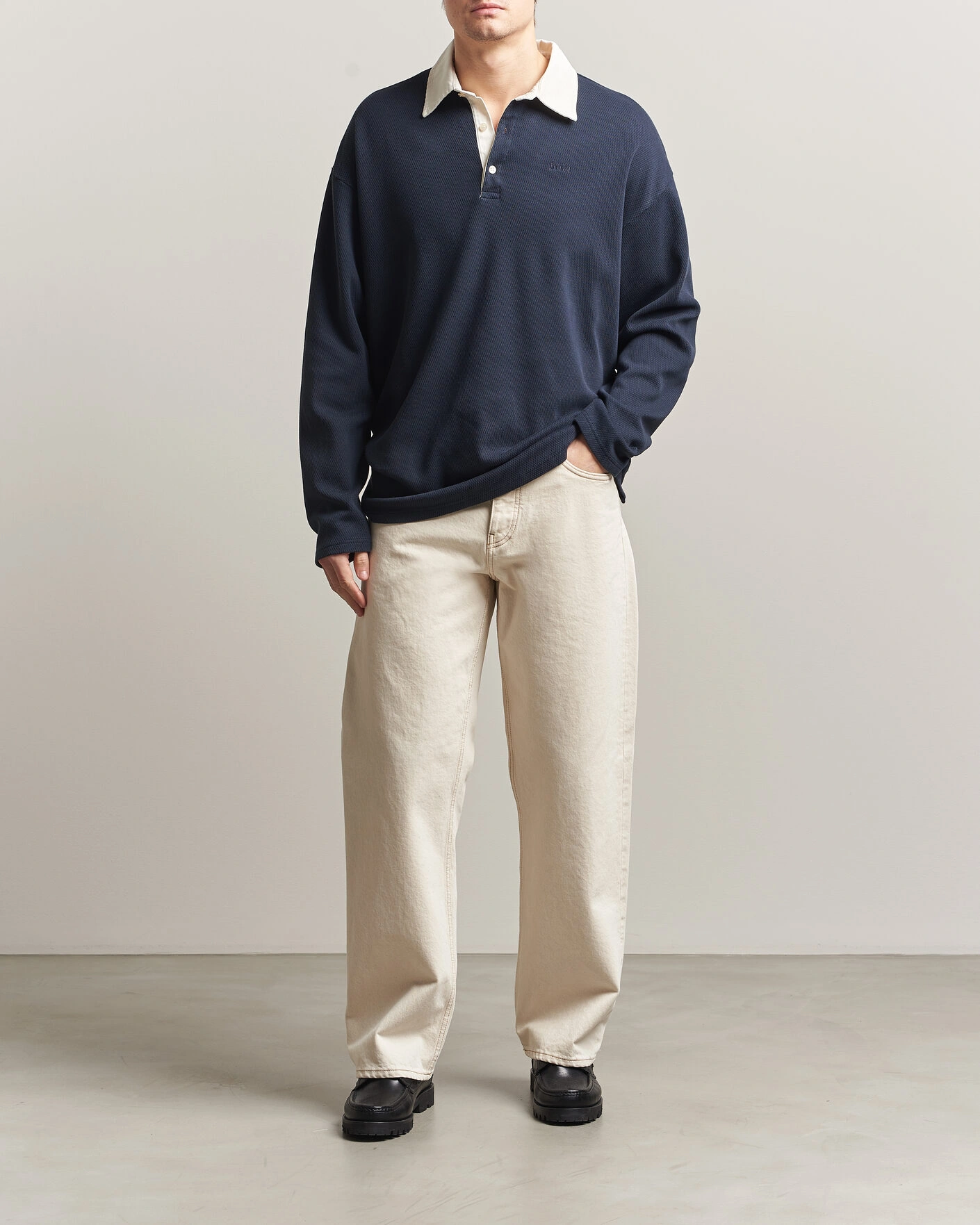 Heren | Truien | Forét | Match Rugby Structured Sweatshirt Navy