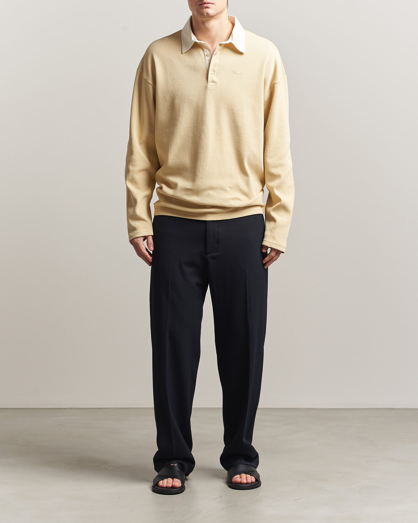 Homme | Pulls Et Tricots | Forét | Match Rugby Structured Sweatshirt Vintage Yellow