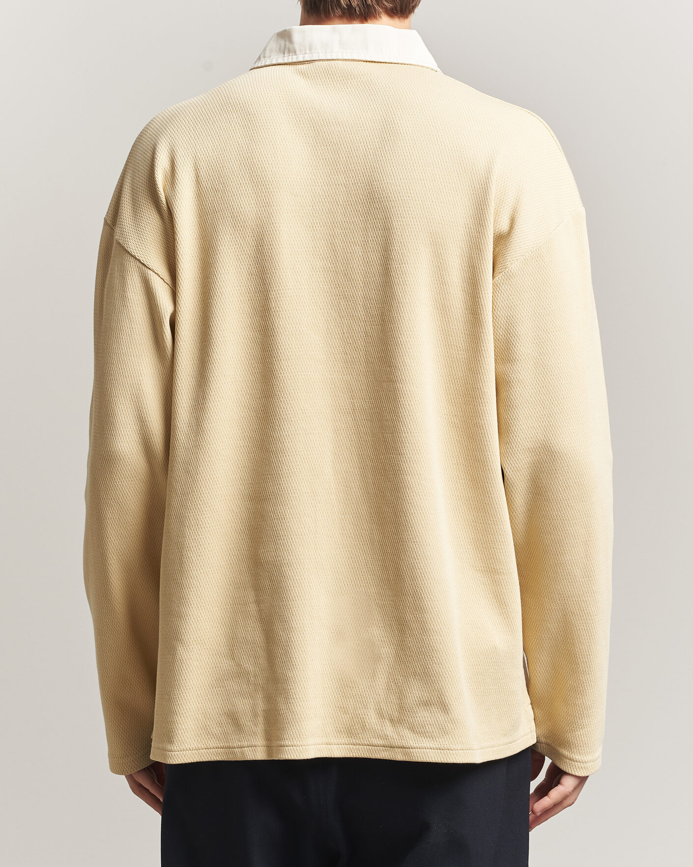 Homme | Pulls Et Tricots | Forét | Match Rugby Structured Sweatshirt Vintage Yellow