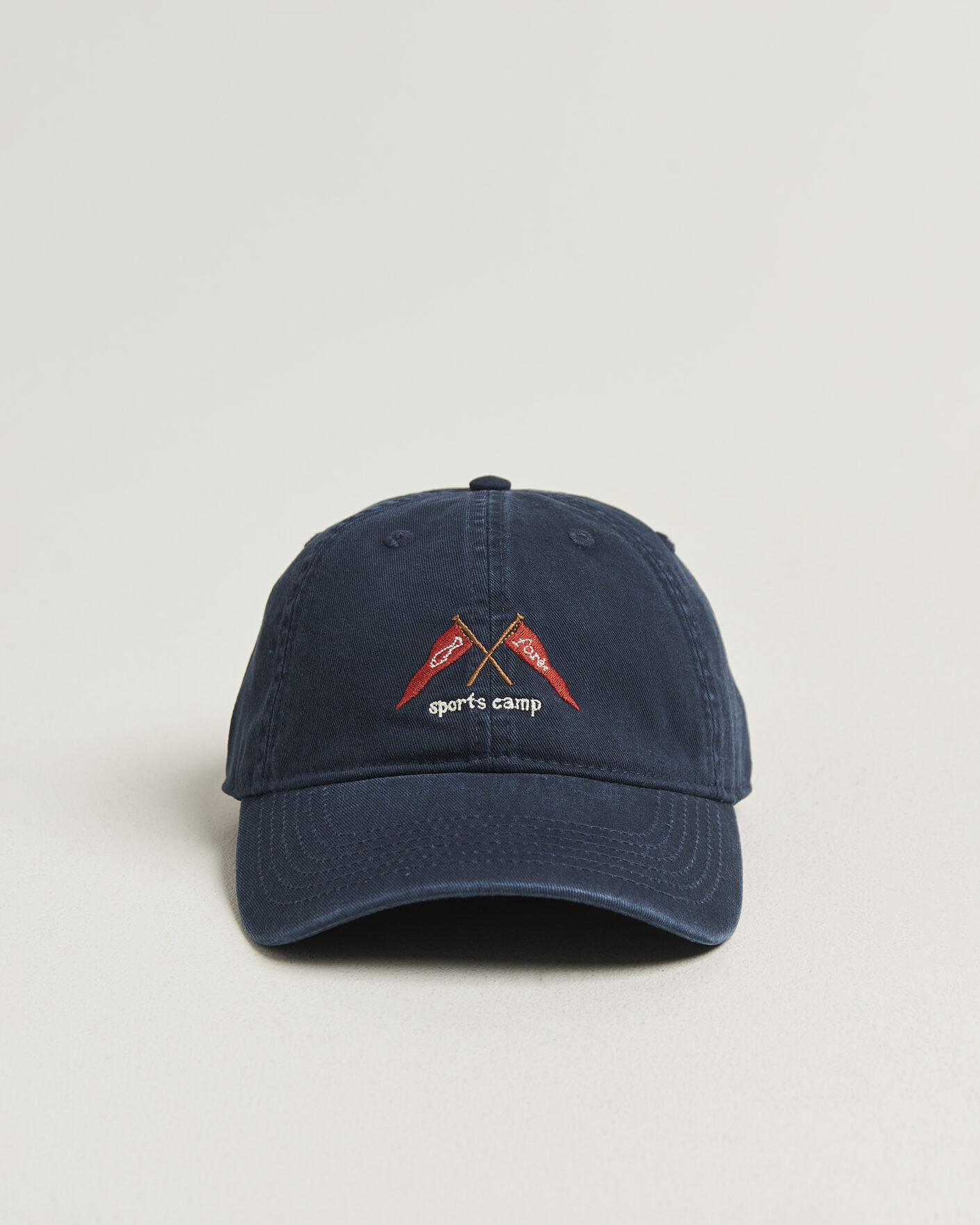 Heren | Hoeden en petten | Forét | Pennant Washed Cap Navy