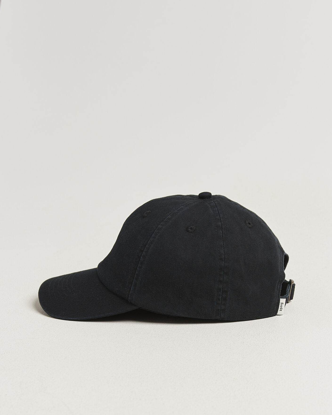 Heren | Hoeden en petten | Forét | Posy Washed Cap Black
