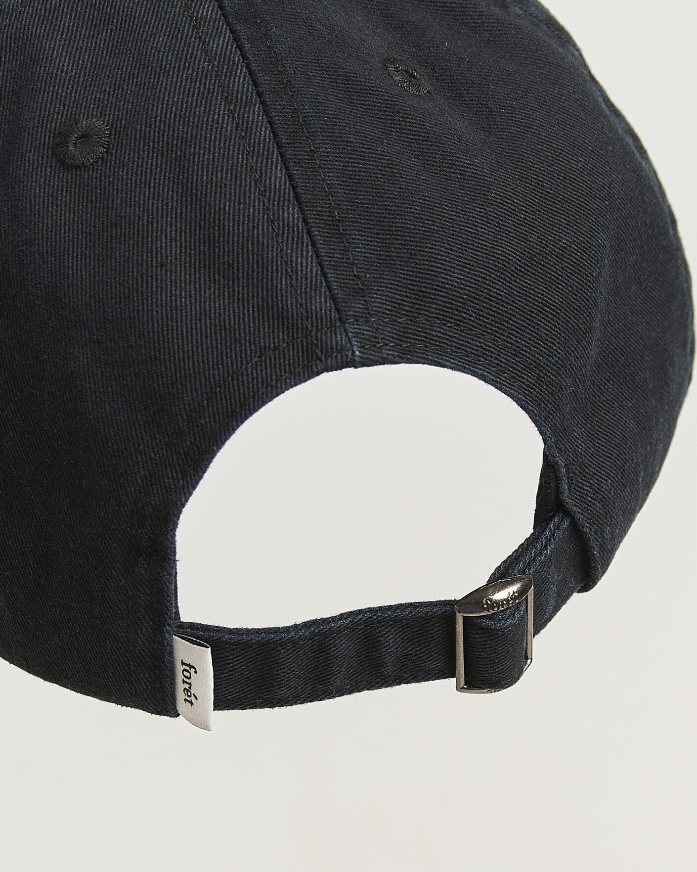 Heren | Hoeden en petten | Forét | Posy Washed Cap Black