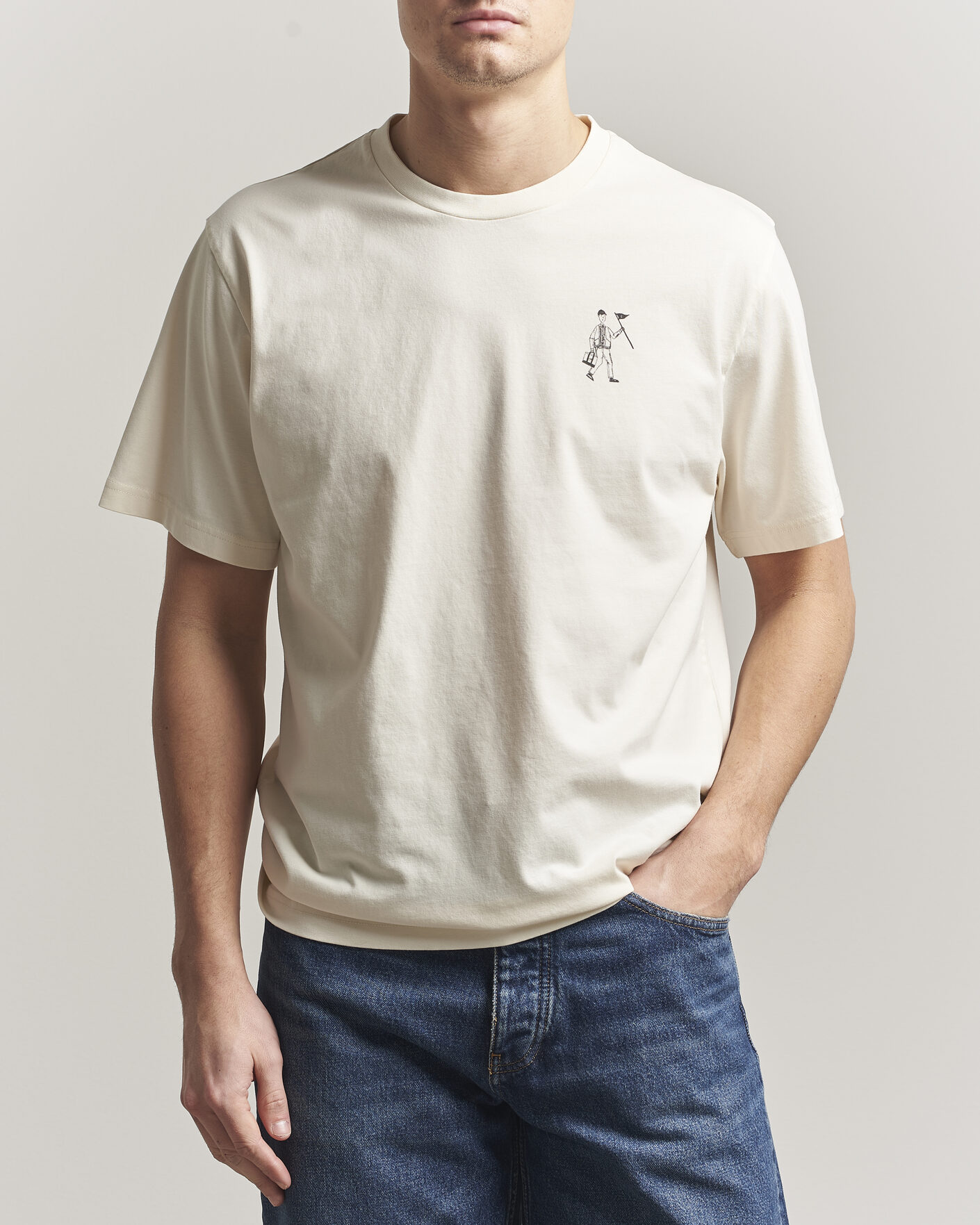 Homme | T-shirts | Forét | Walker T-Shirt Cloud