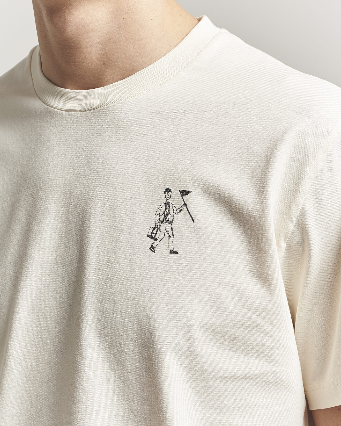 Homme | T-shirts | Forét | Walker T-Shirt Cloud