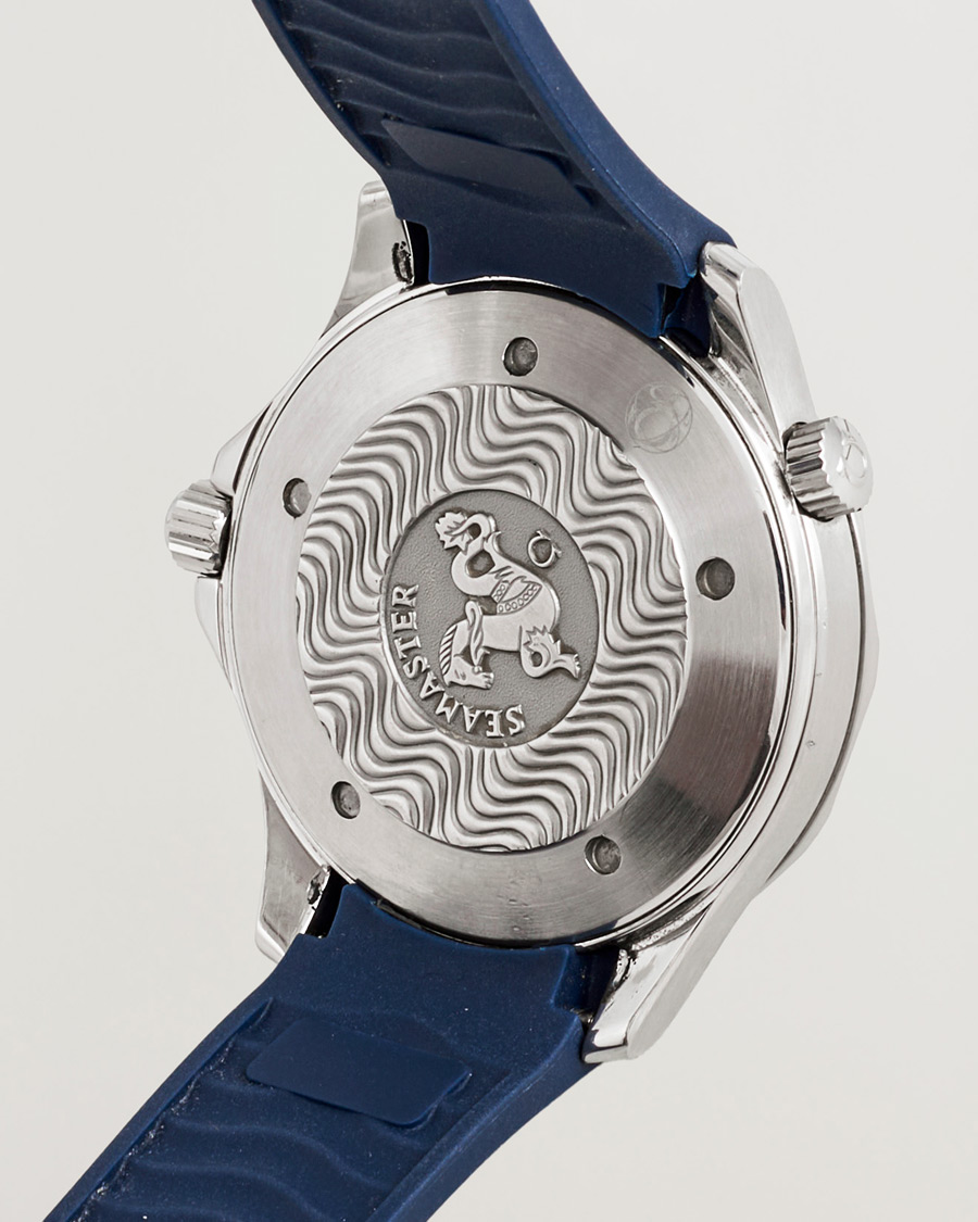 Heren | Pre-Owned & Vintage Watches | Omega Pre-Owned | Seamaster 300M Electric Blue