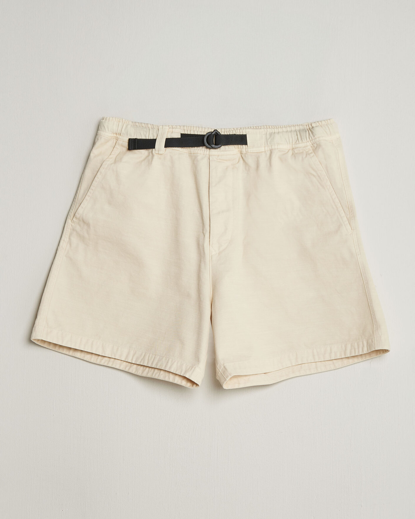 Heren | Korte broek | Stone Island | Marina Organic Slub Cotton Shorts Ivory