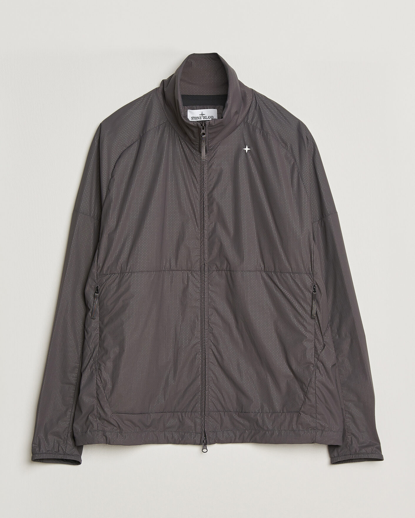 Homme | Manteaux Et Vestes | Stone Island | Stellina Nylon Stretch Field Jacket Charcoal