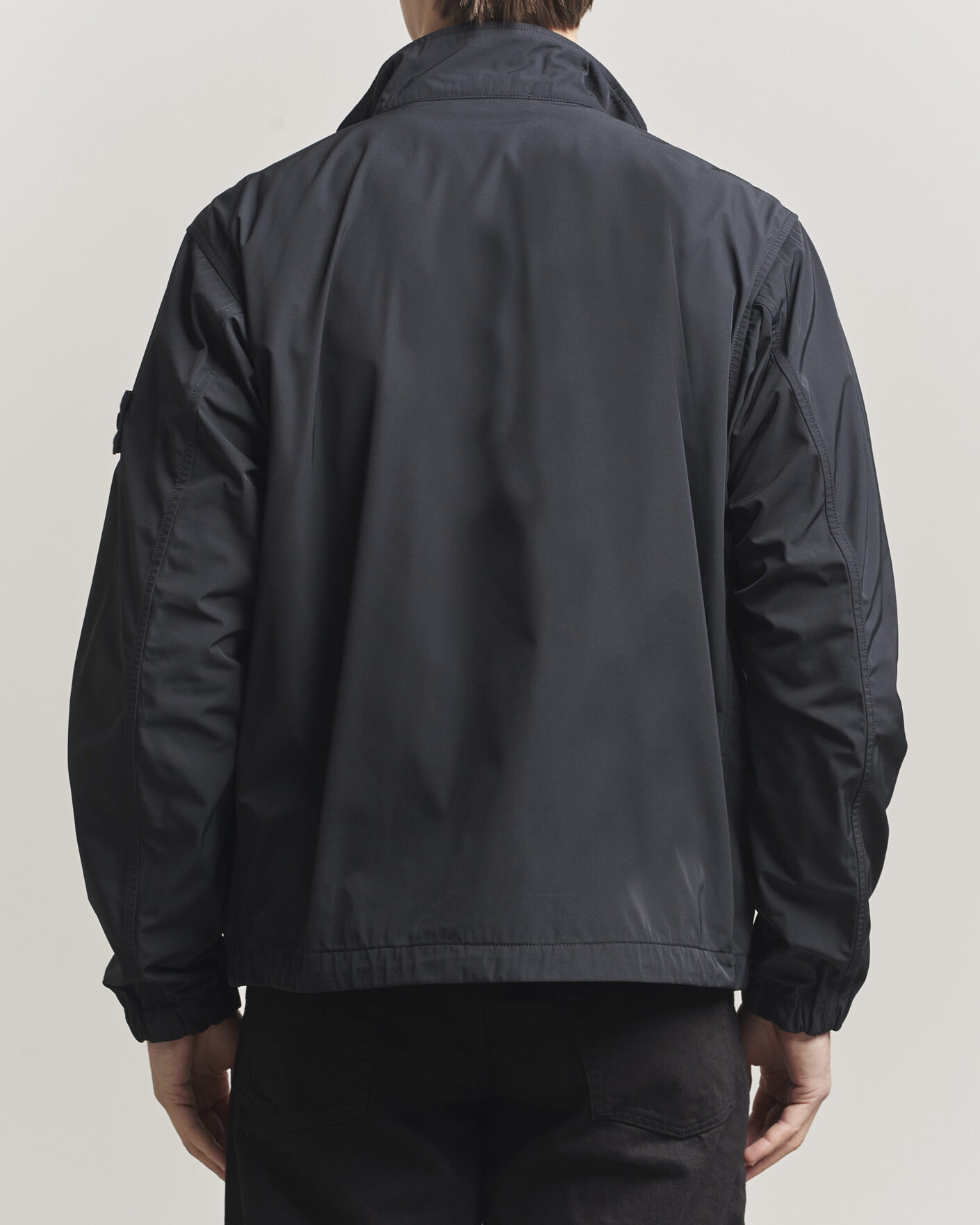 Heren | Jassen | Stone Island | Micro Twill Stand Collar Jacket Black