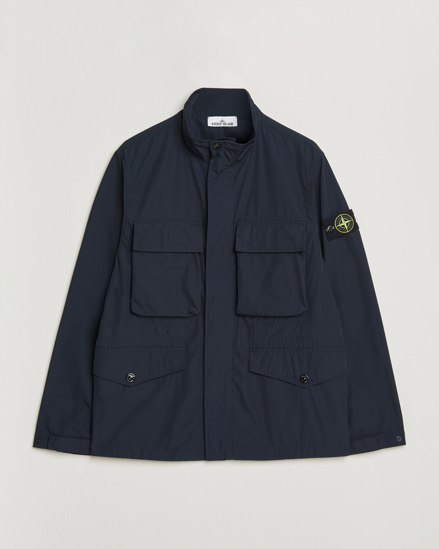 Heren | Jassen | Stone Island | Micro Twill Field Jacket Navy