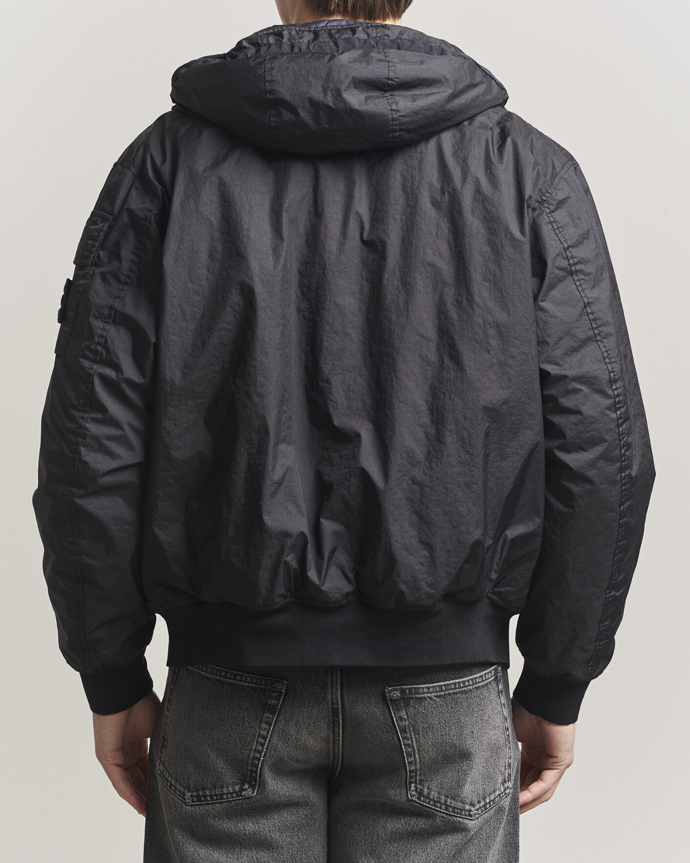 Heren | Jassen | Stone Island | Membrana 3L Hood Jacket Black