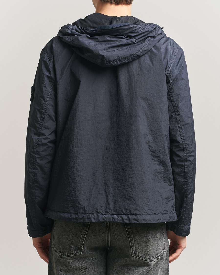 Heren | Jassen | Stone Island | Crinkle Reps Padded Hood Jacket Navy