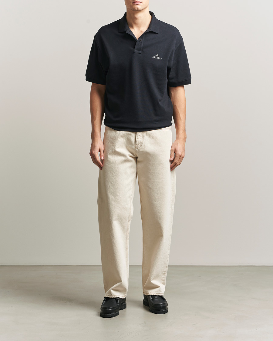 Homme | Polos | Stone Island | Organic Cotton Pique Navy