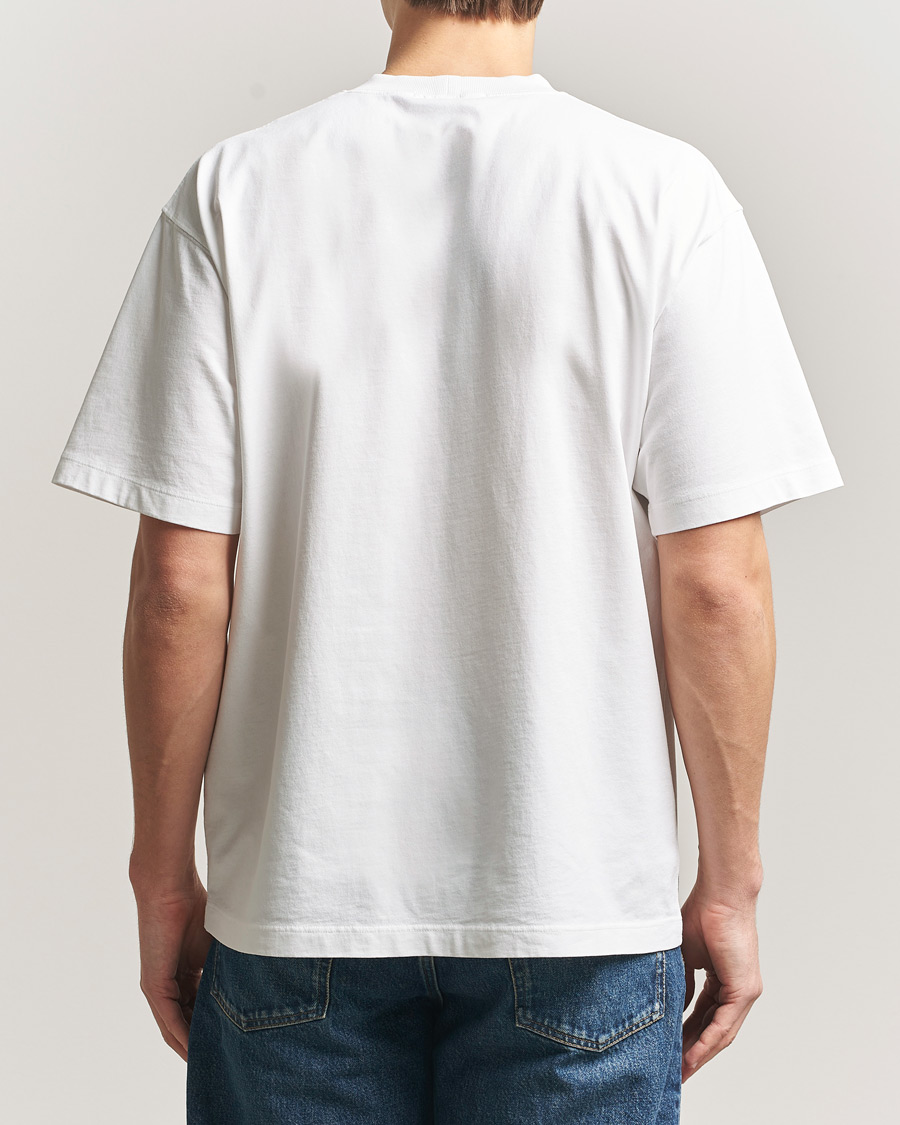 Homme | T-shirts | Stone Island | Combed Organic Cotton T-Shirt White