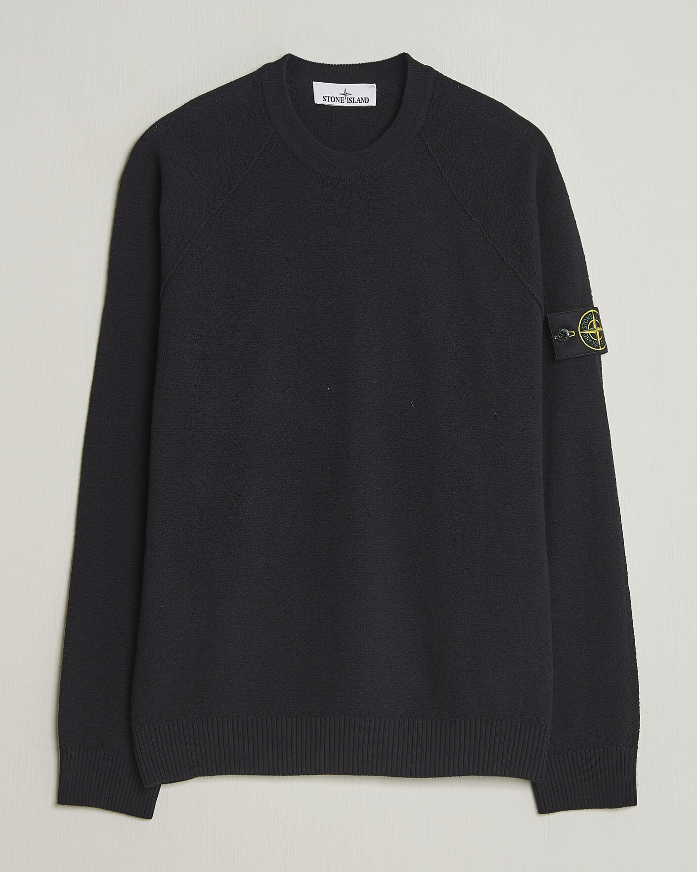 Heren | Truien | Stone Island | Raw Hand Organic Cotton Crewneck Navy