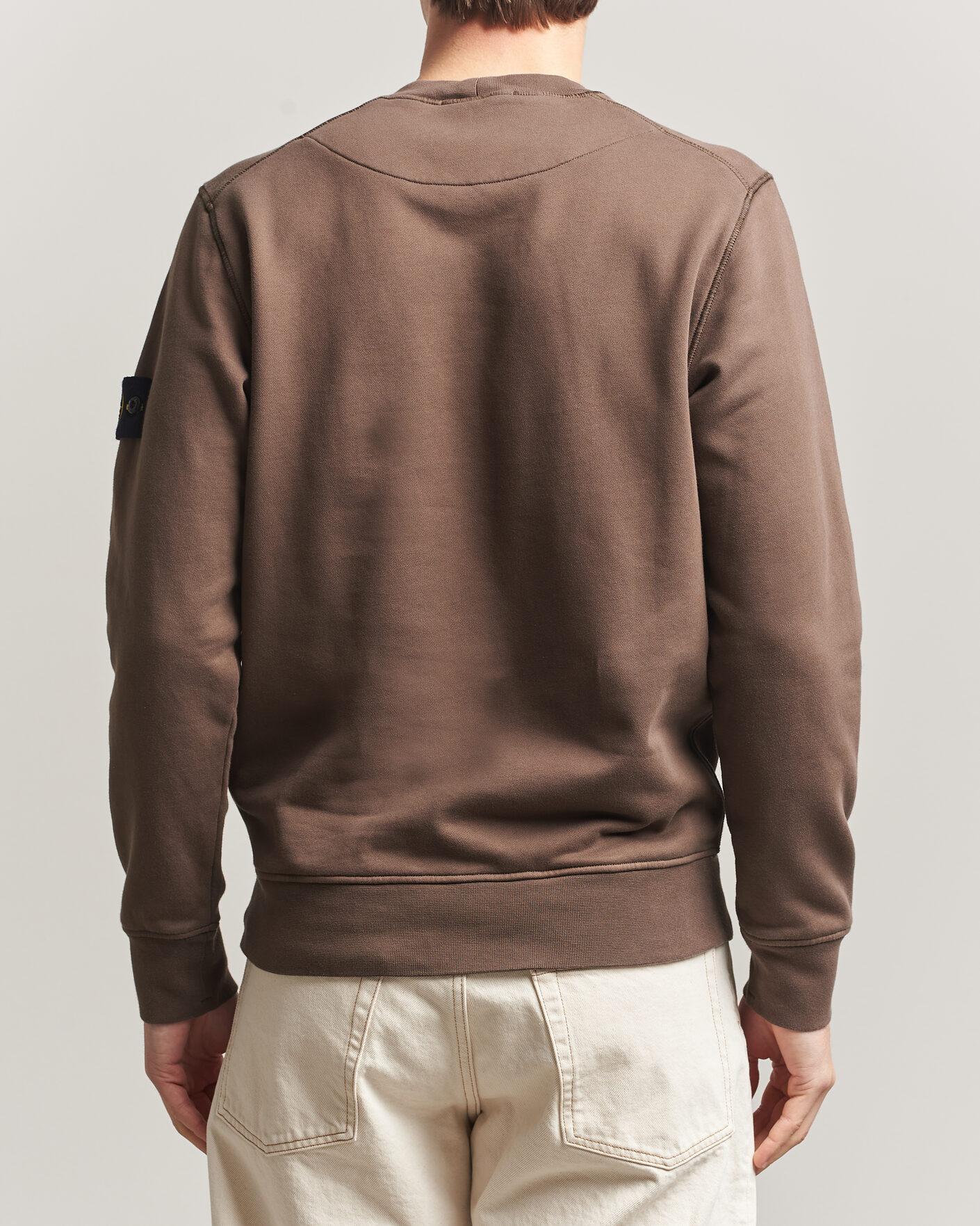 Homme | Pulls Et Tricots | Stone Island | Garment Dyed Fleece Sweatshirt Umber