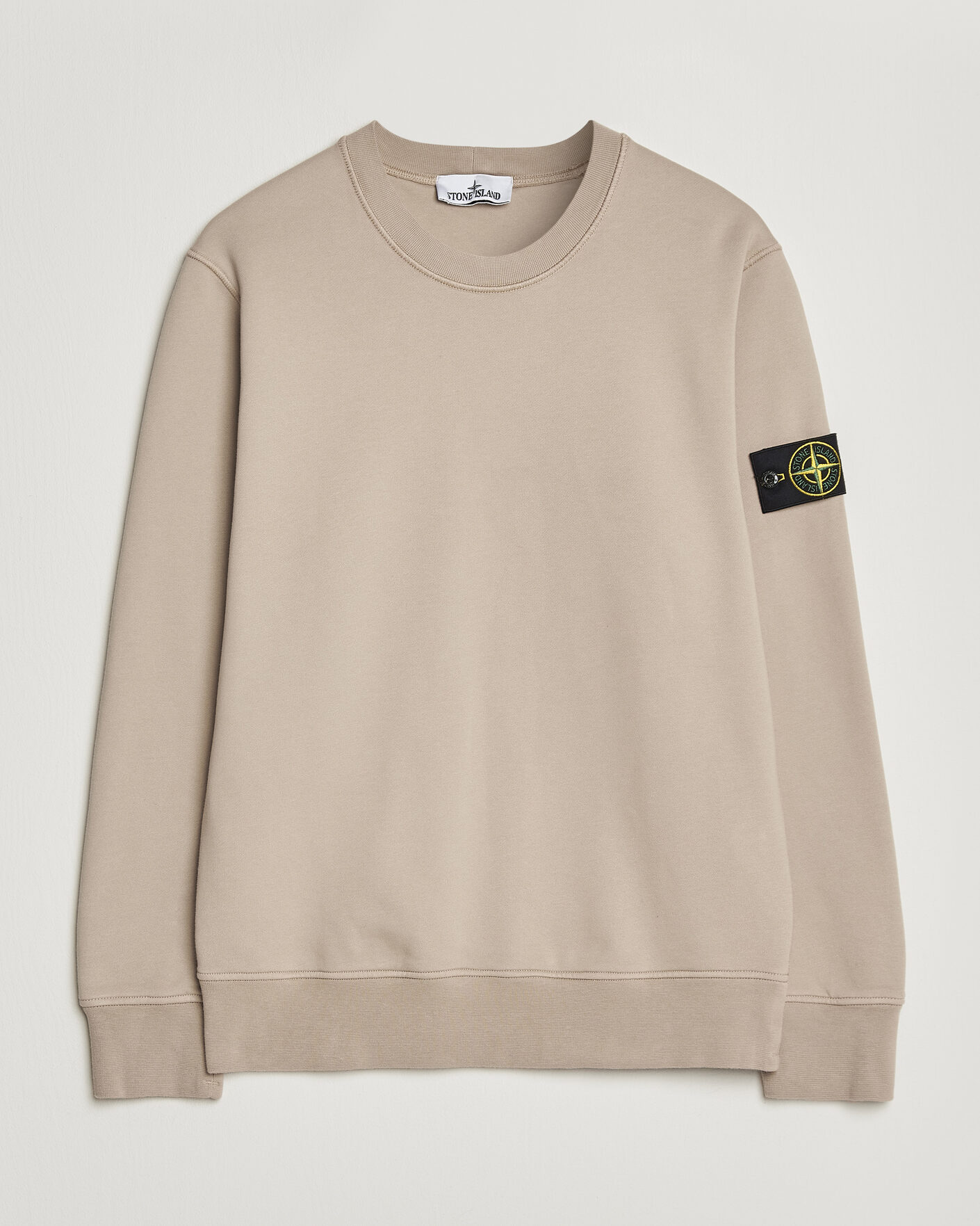 Homme | Pulls Et Tricots | Stone Island | Garment Dyed Fleece Sweatshirt Desert