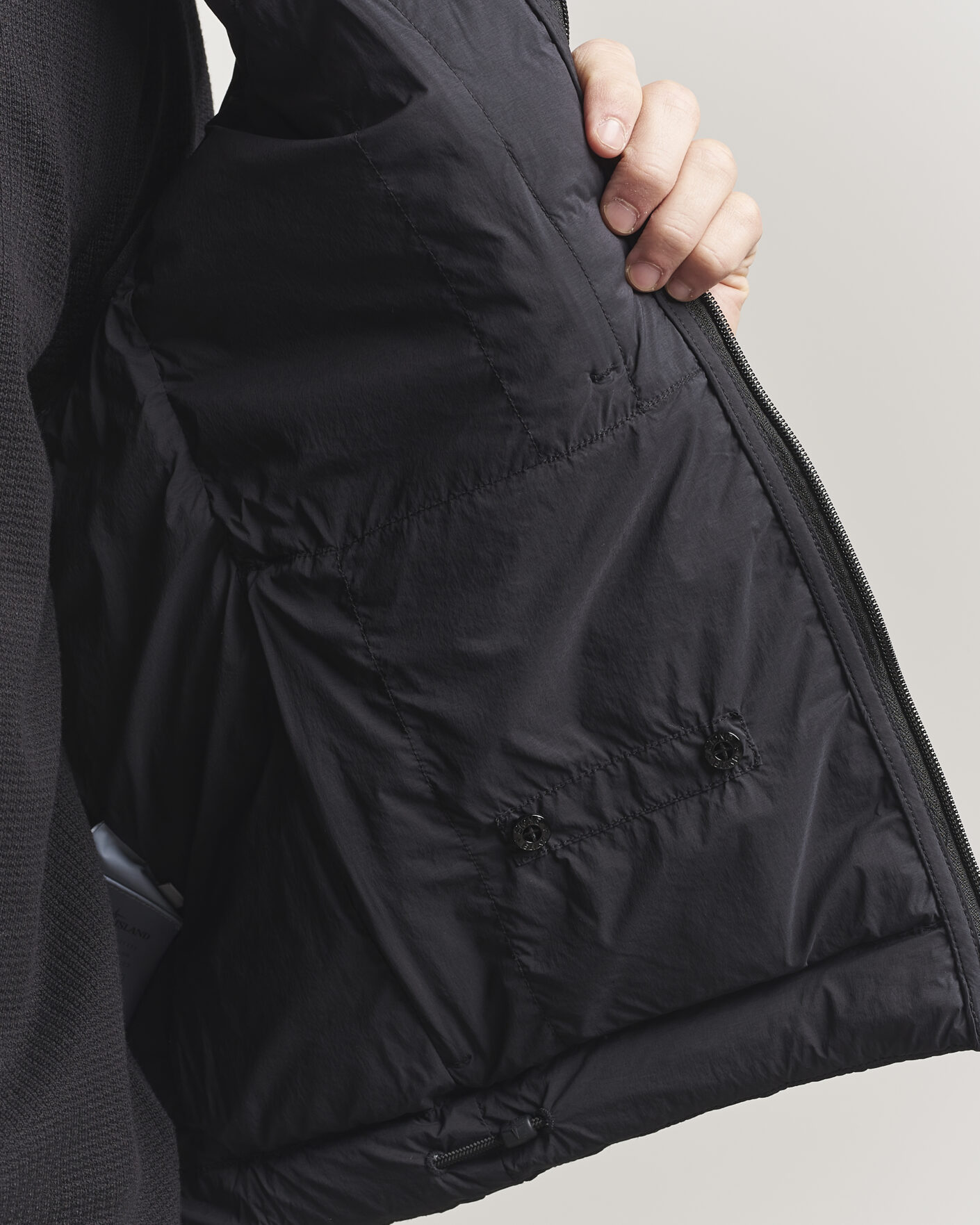 Homme | Gilets | Stone Island | Nylon Down Vest Black