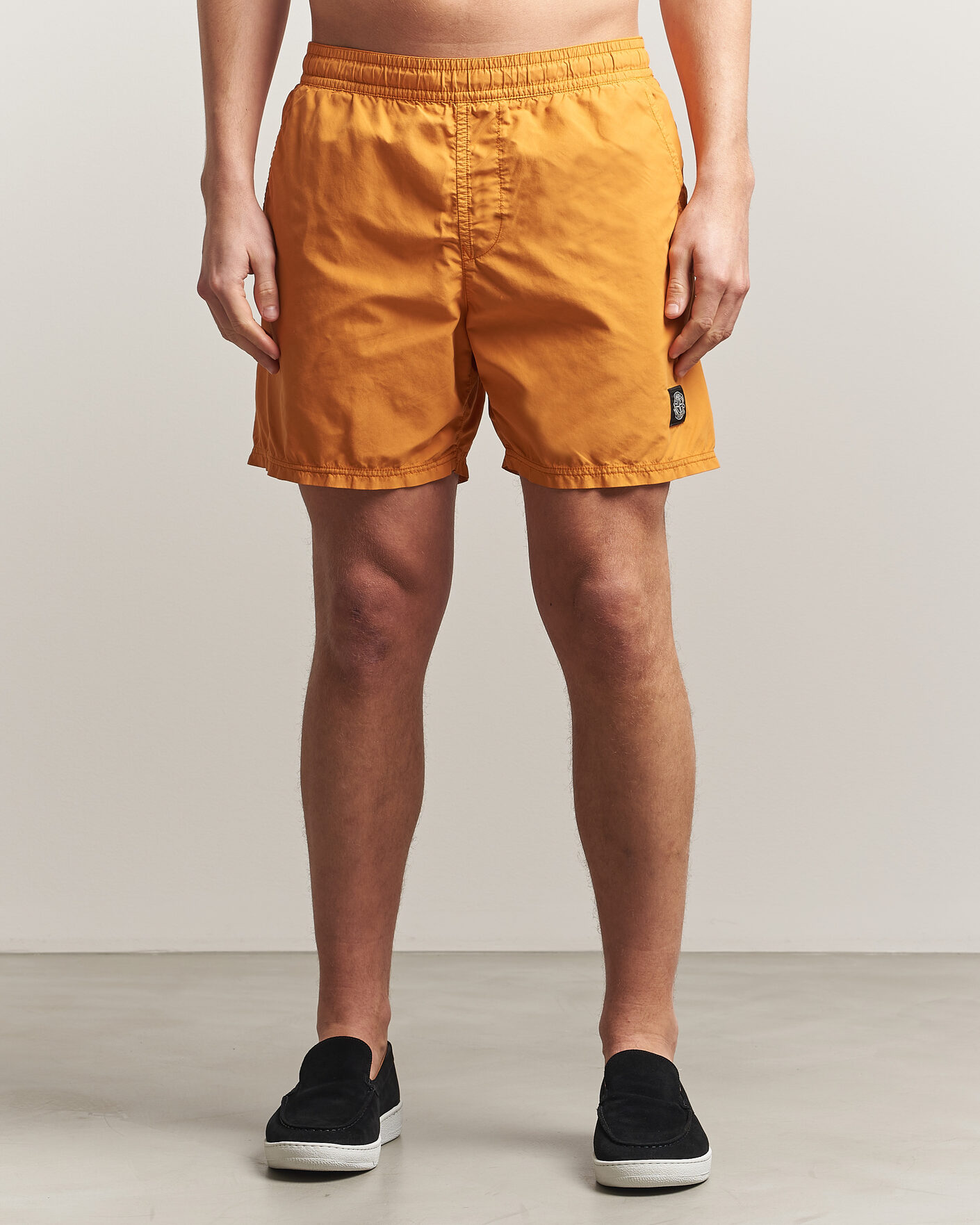 Heren | Zwembroek | Stone Island | Brushed Nylon Swimshorts Tangerine